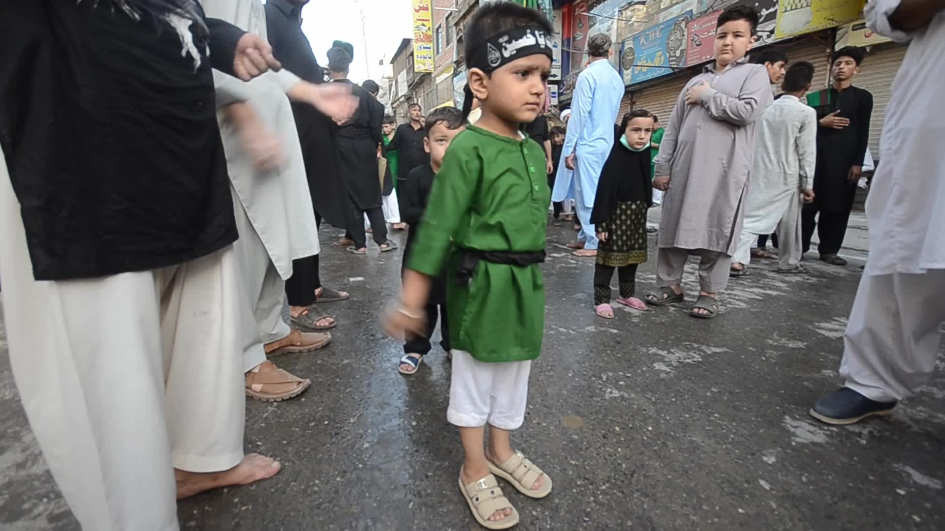 7th Muharram procession in Peshawar
