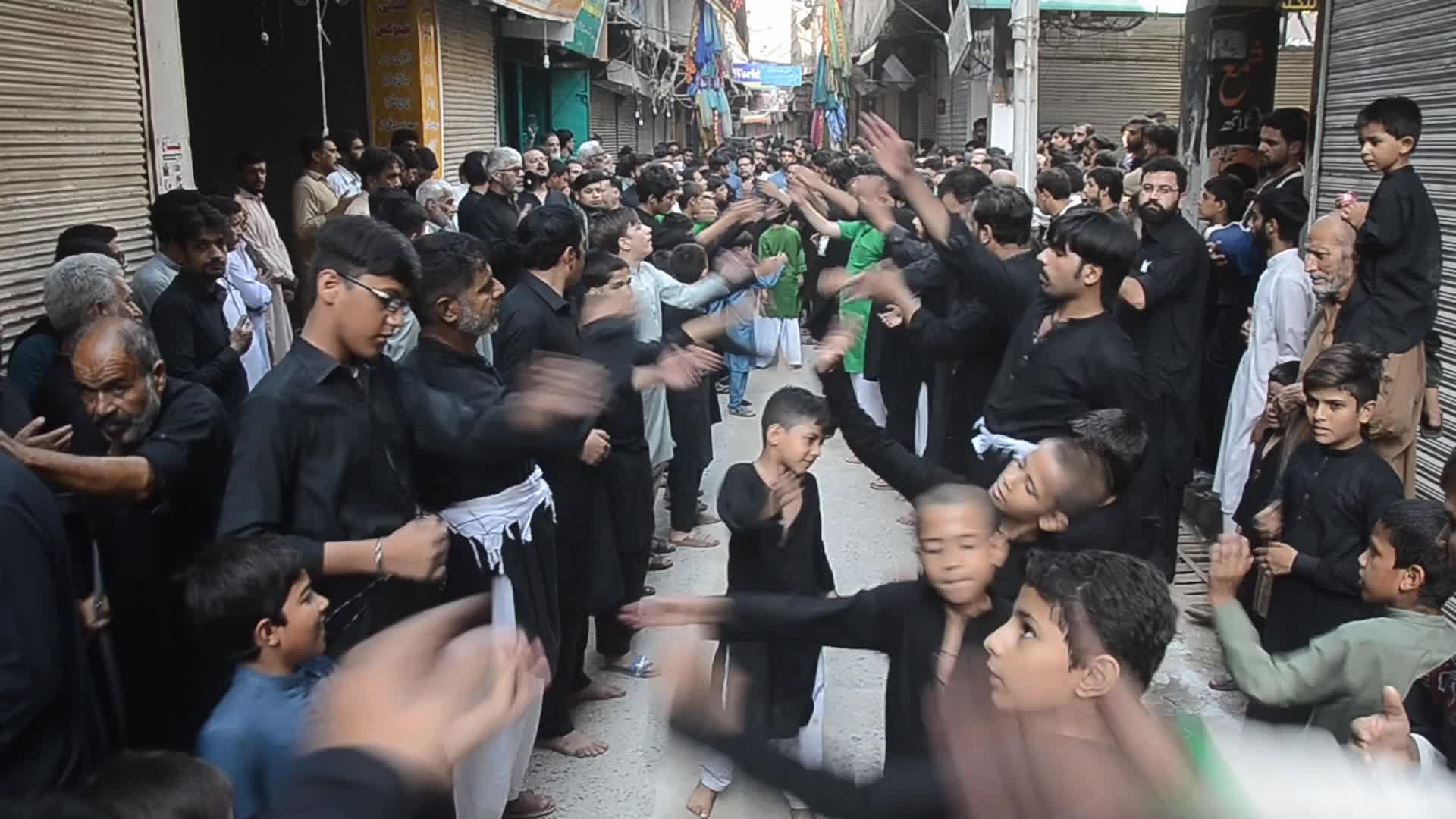 7th Muharram procession in Peshawar