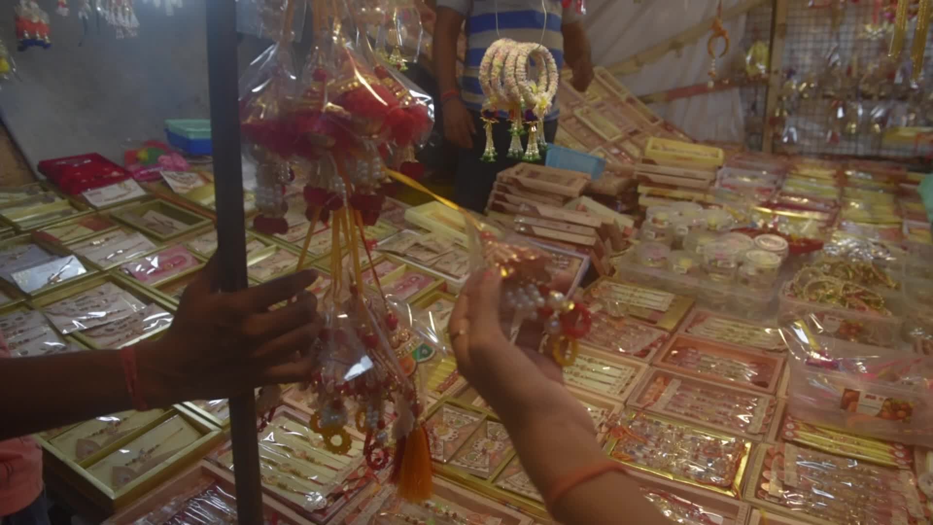 Preparation Of Raksha Bandhan In Kolkata