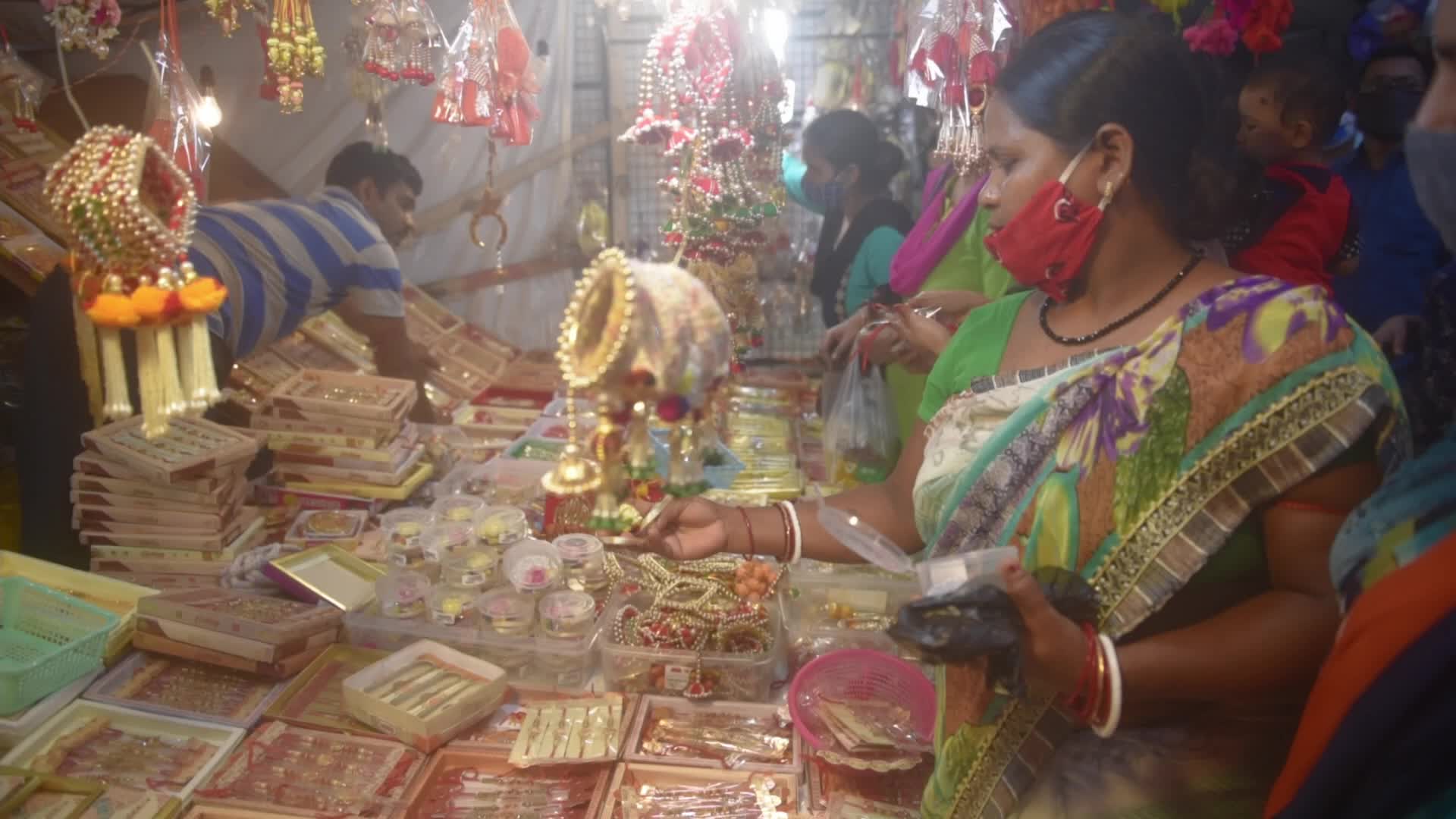 Preparation Of Raksha Bandhan In Kolkata