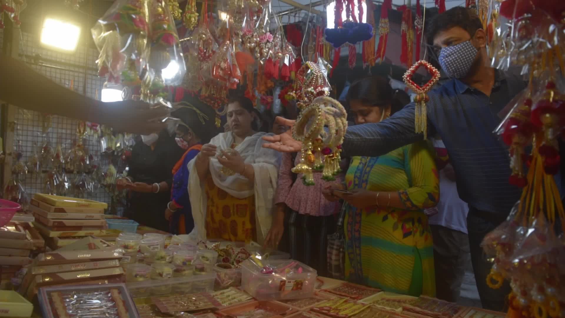 Preparation Of Raksha Bandhan In Kolkata