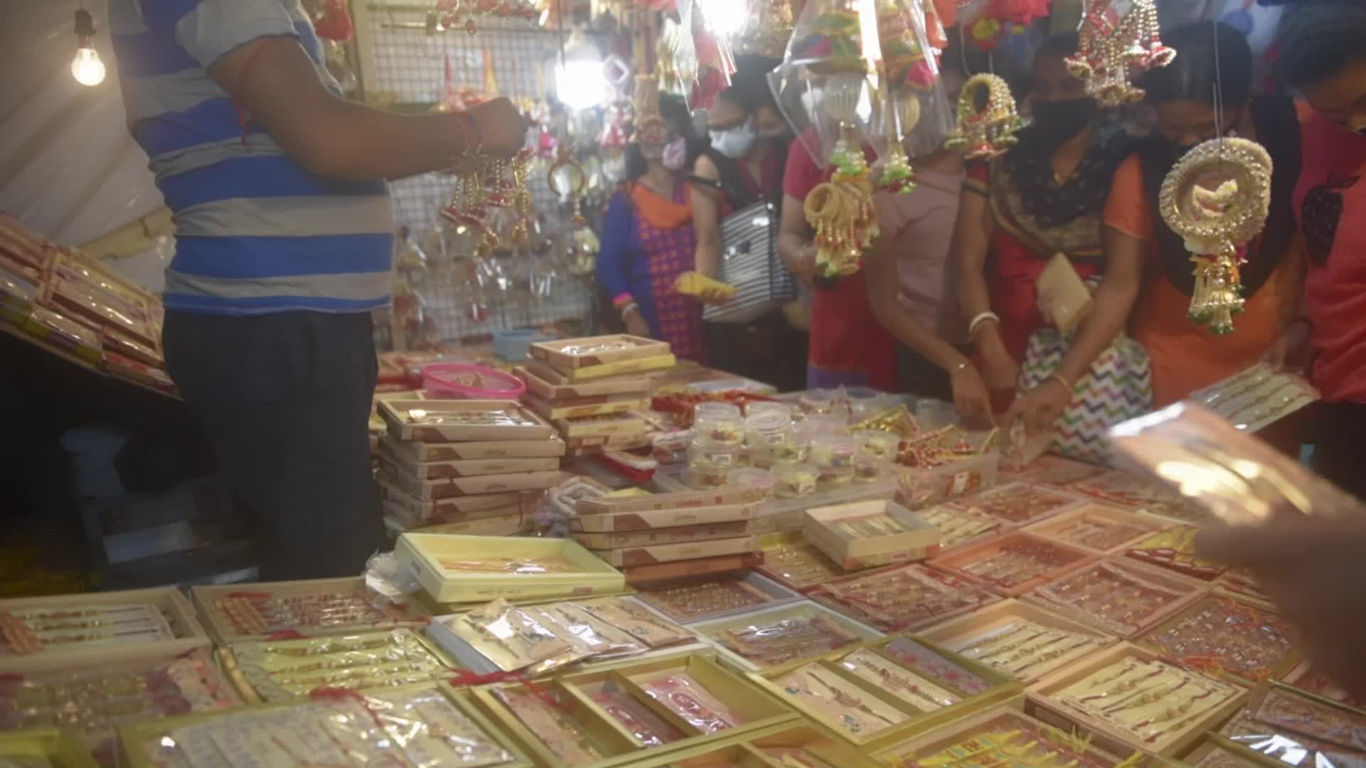 Preparation Of Raksha Bandhan In Kolkata