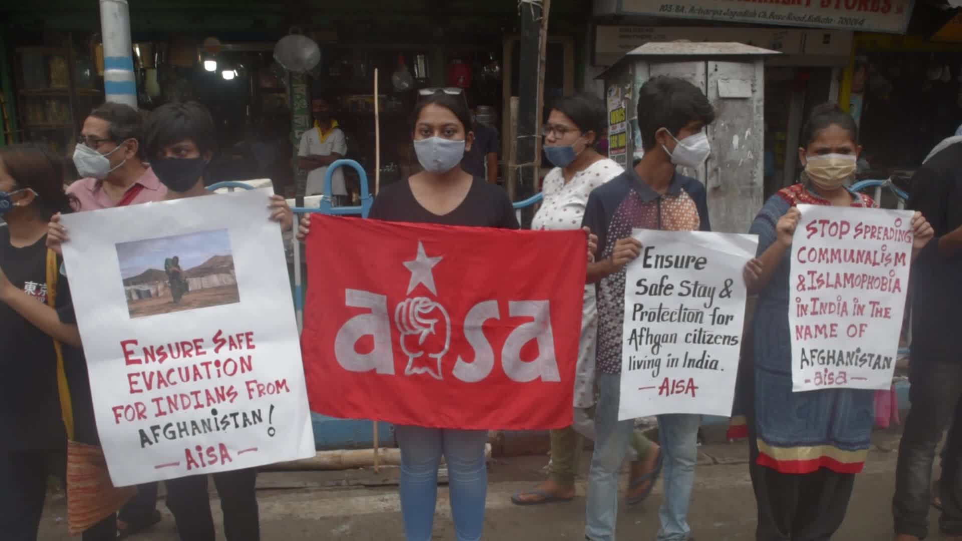 Protest For Afghanistan in India