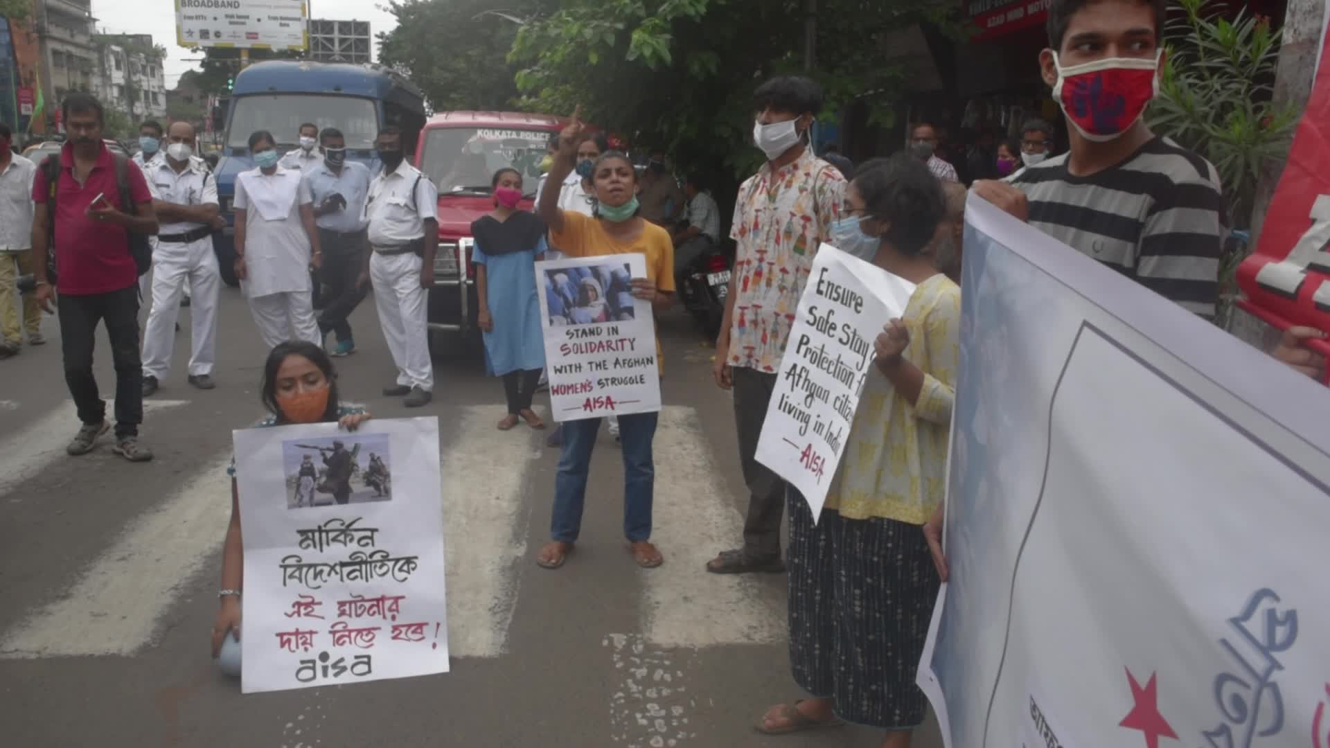 Protest For Afghanistan in India