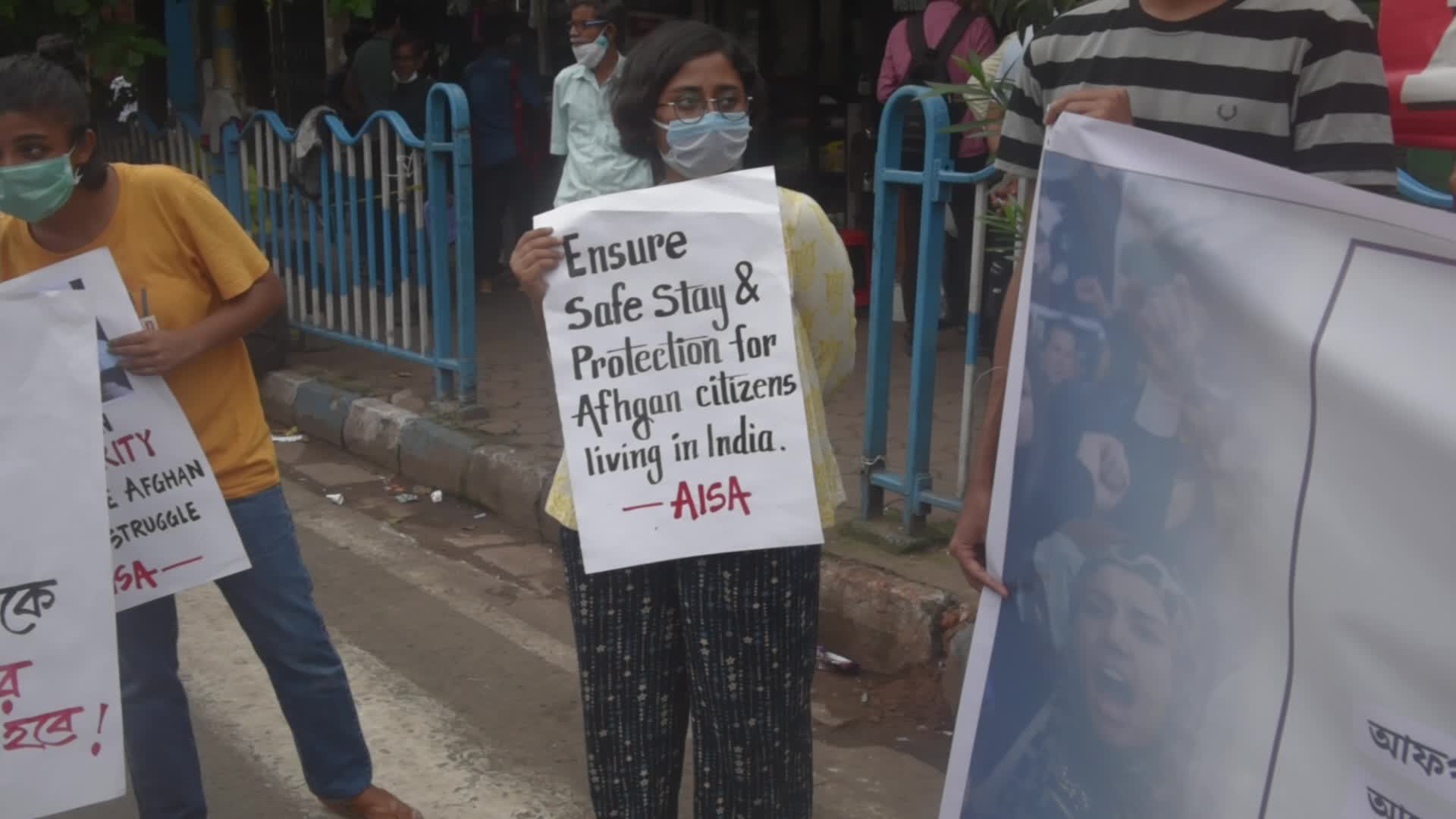 Protest For Afghanistan in India