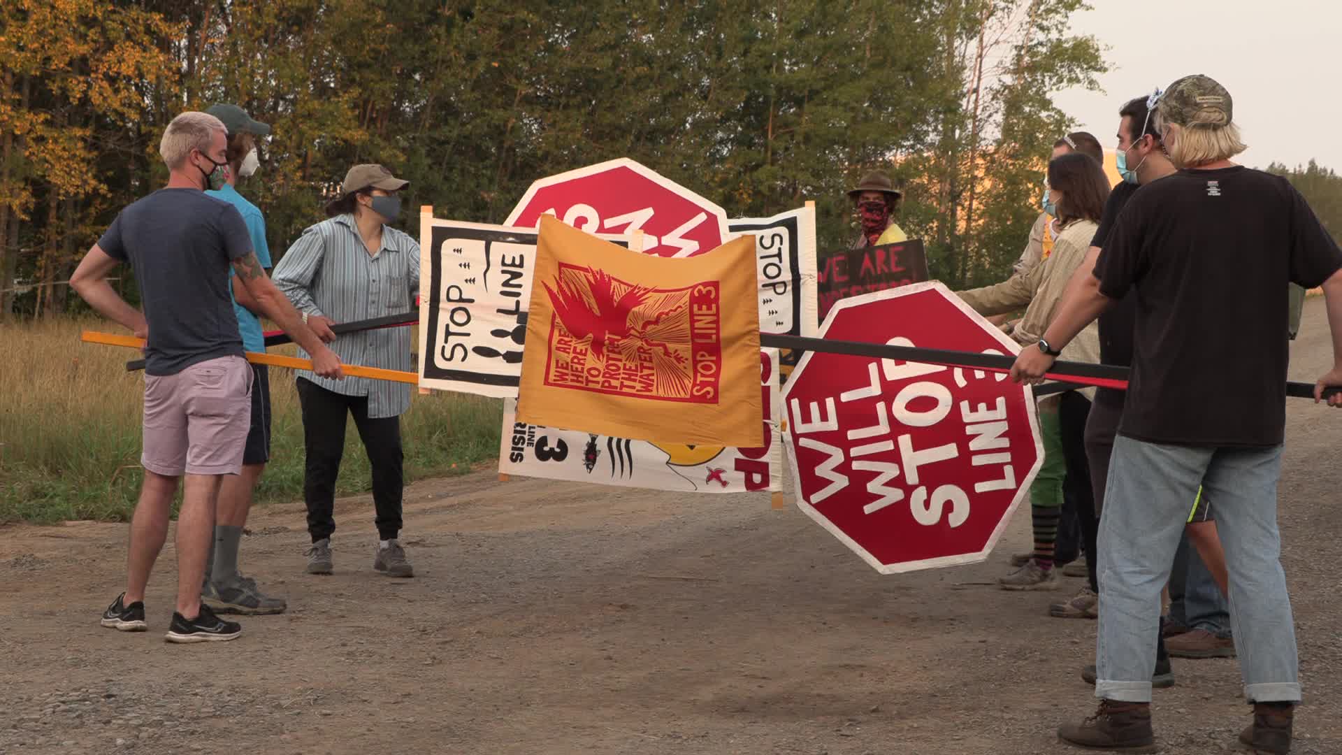 Line 3 Pipeline Blockade