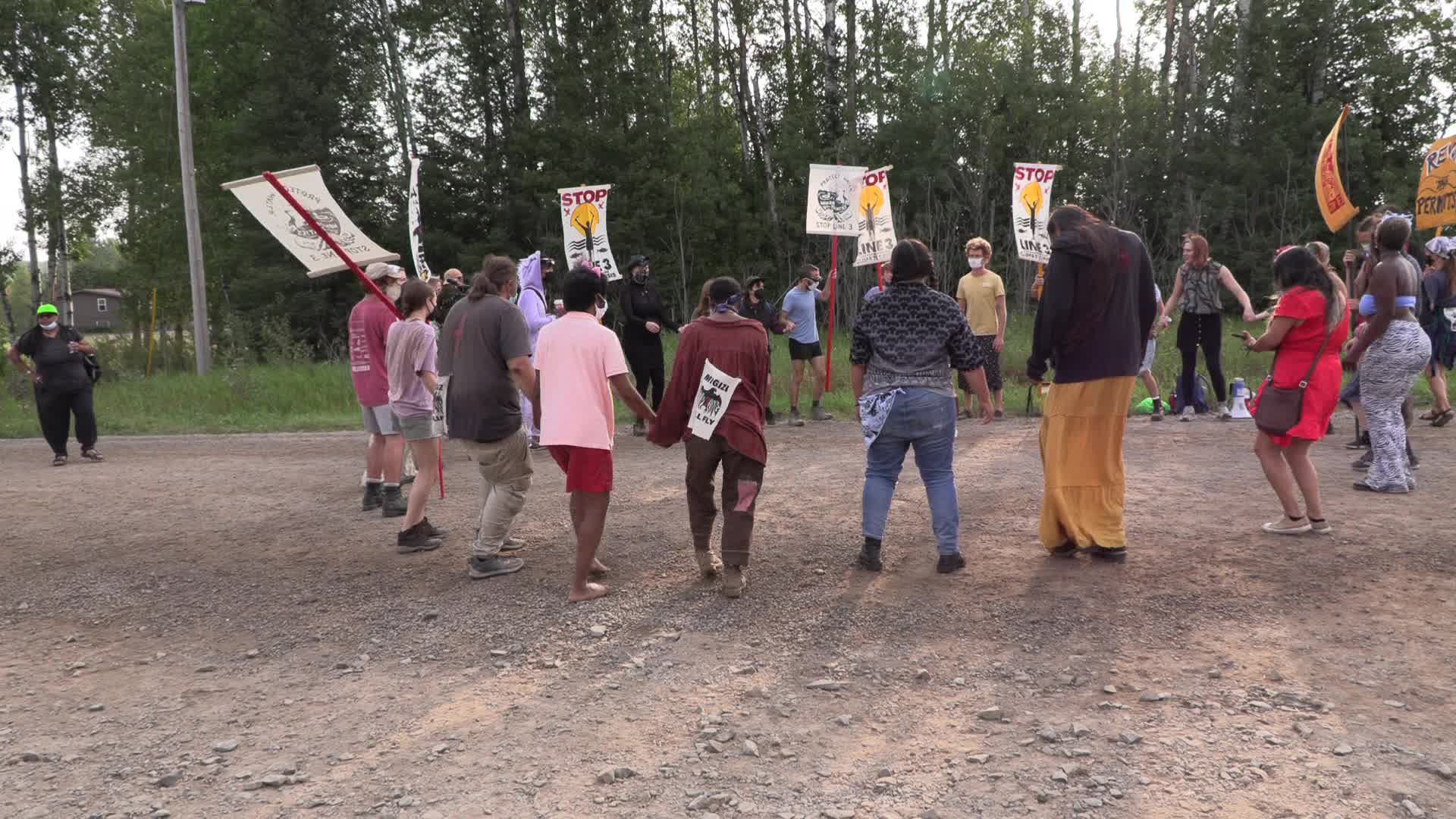 Line 3 Pipeline Blockade