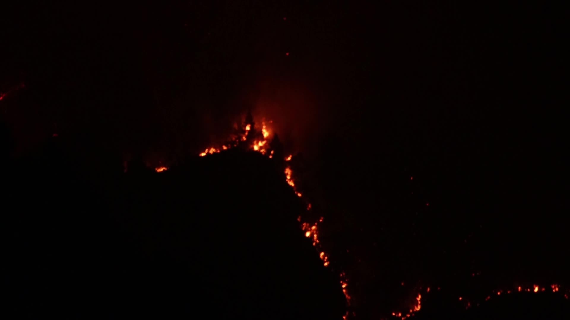 Wildfire in Evia, Greece