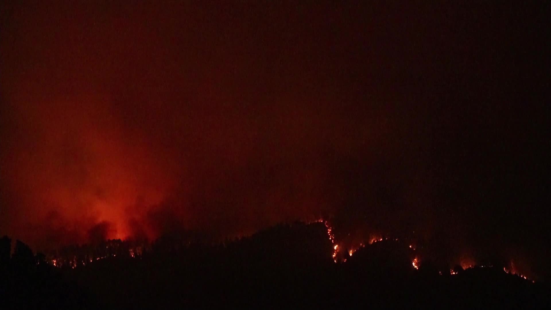 Wildfire in Evia, Greece