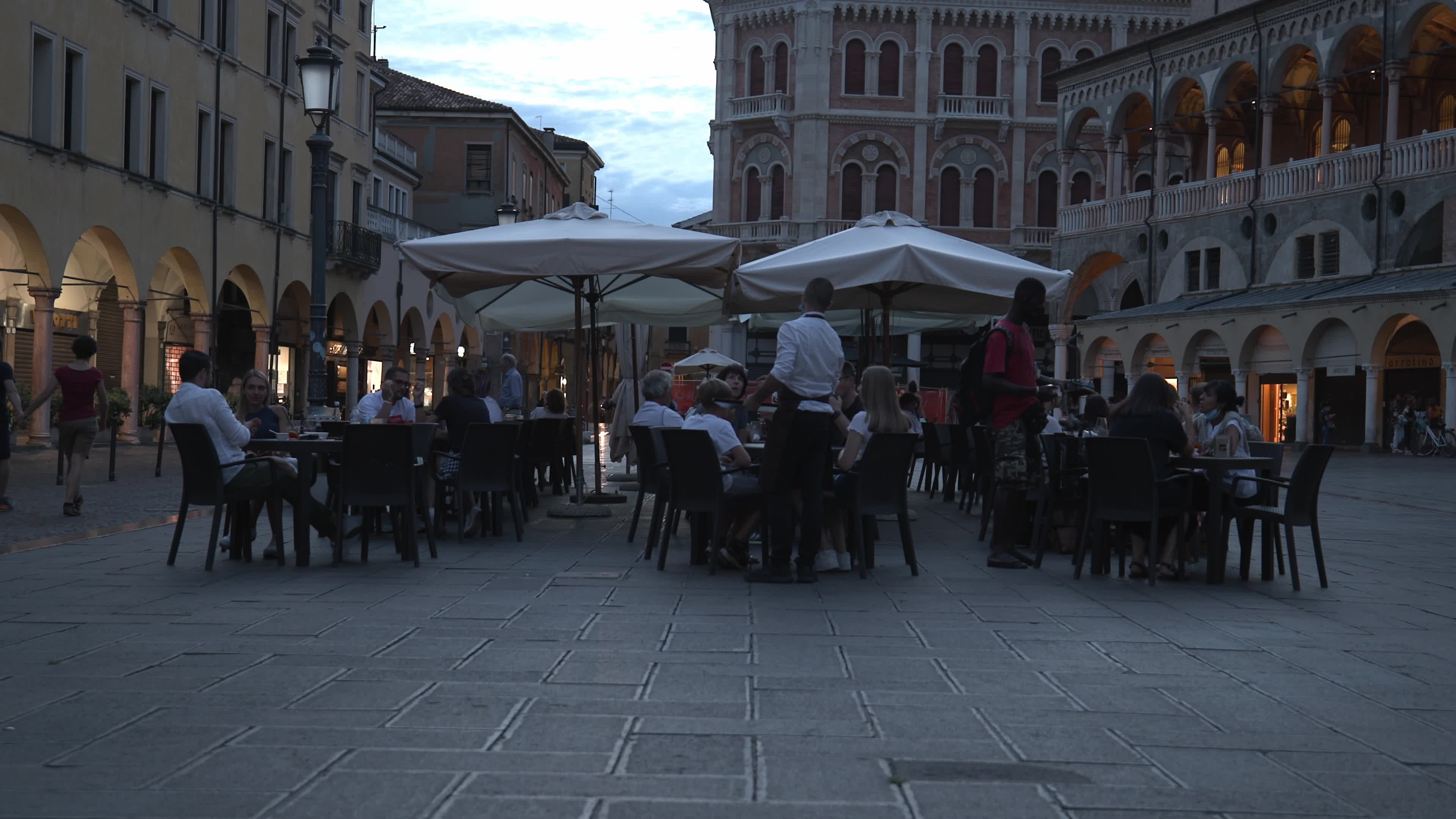 Daily life in Padua, Italy amid the Covid-19 pandemic