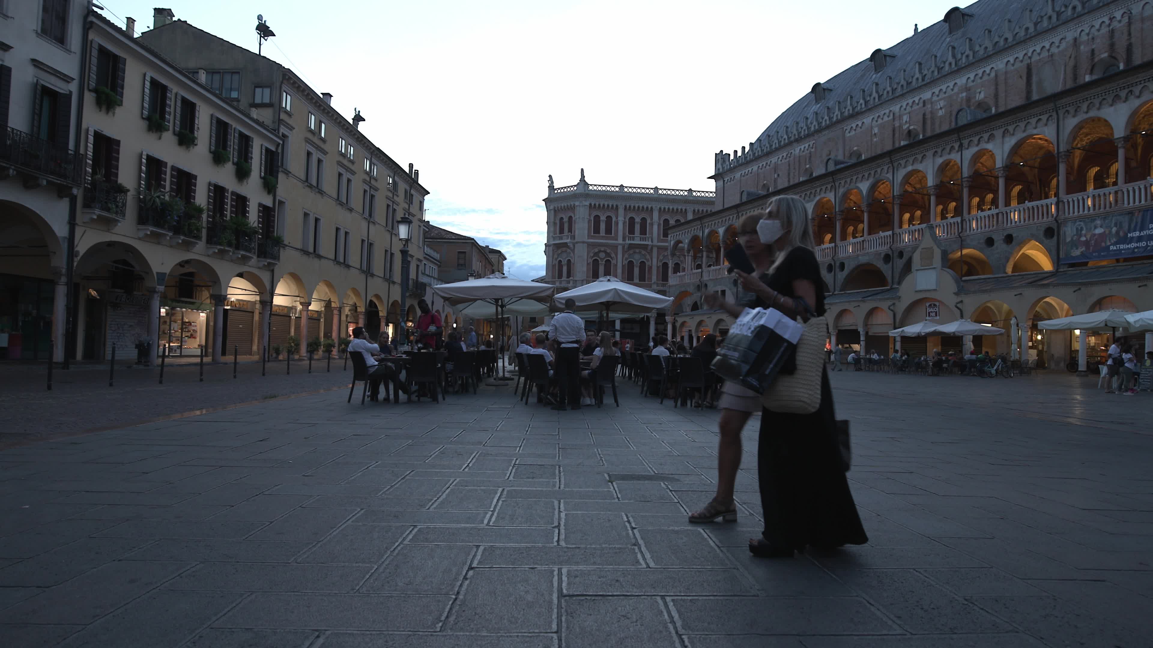 Daily life in Padua, Italy amid the Covid-19 pandemic