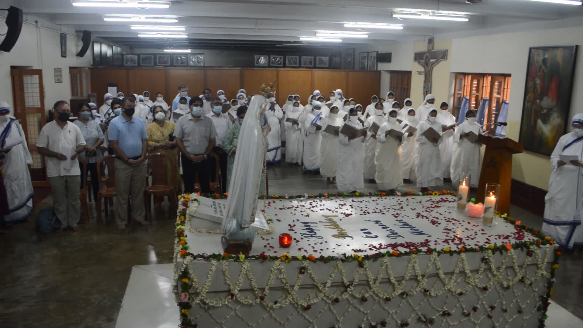 111th birth anniversary celebration of Saint Teresa in Kolkata