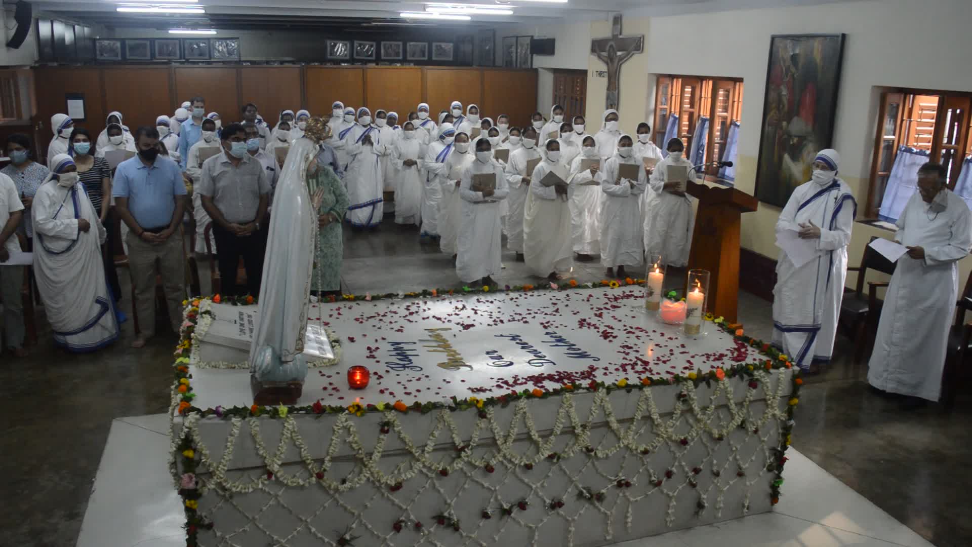 111th birth anniversary celebration of Saint Teresa in Kolkata