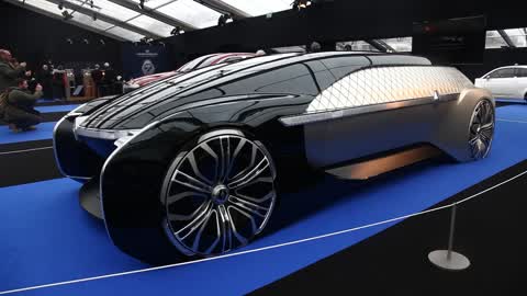 2019 Concept-cars Exhibition And Automobile Design In Paris