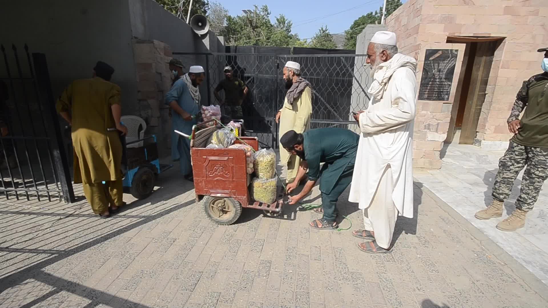 Taliban fighters and Pakistani soldiers are now guarding the Torkham crossing side-by-side