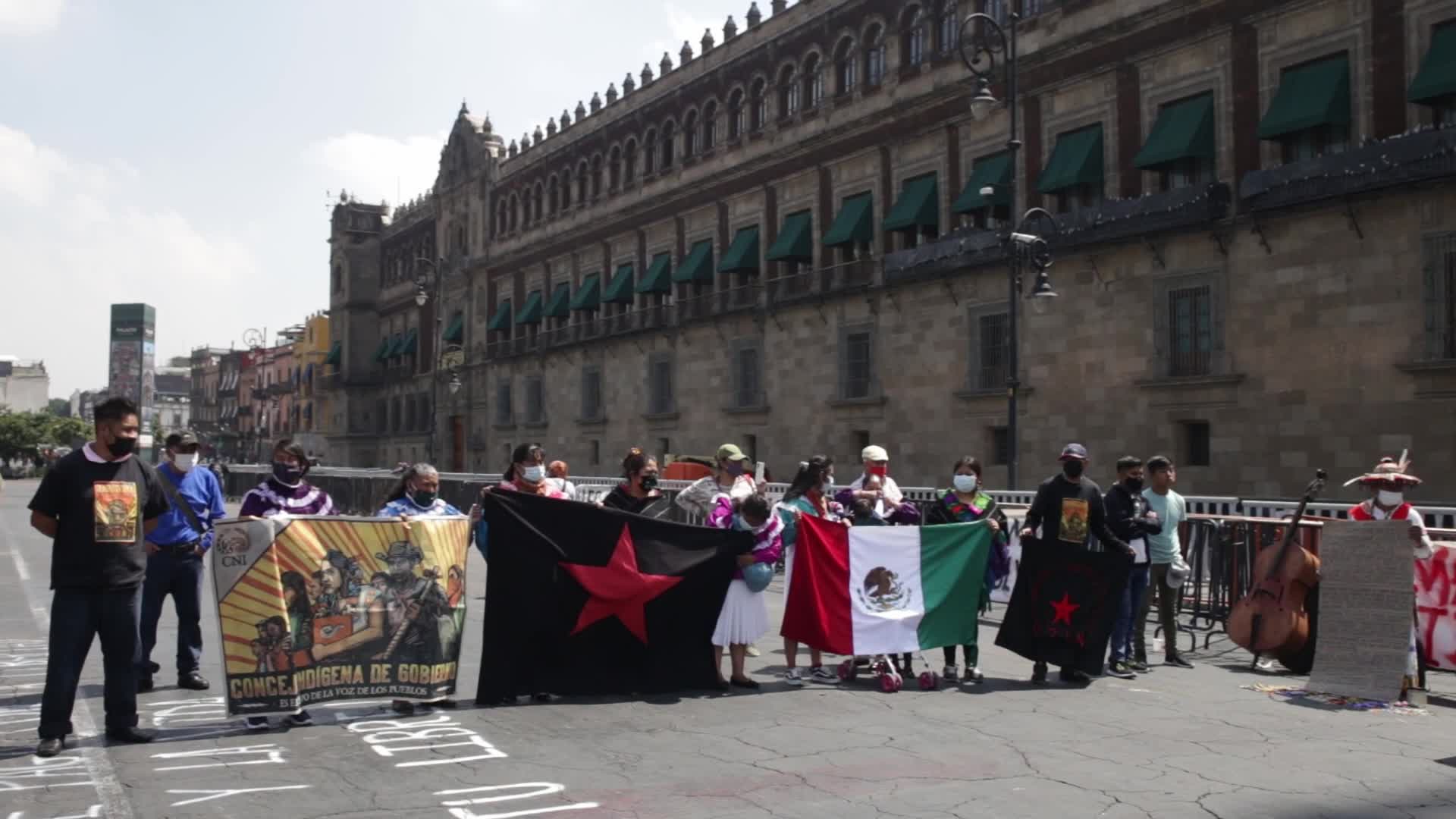 Protest In Mexico City Over Water And The Decriminalization Of Activists