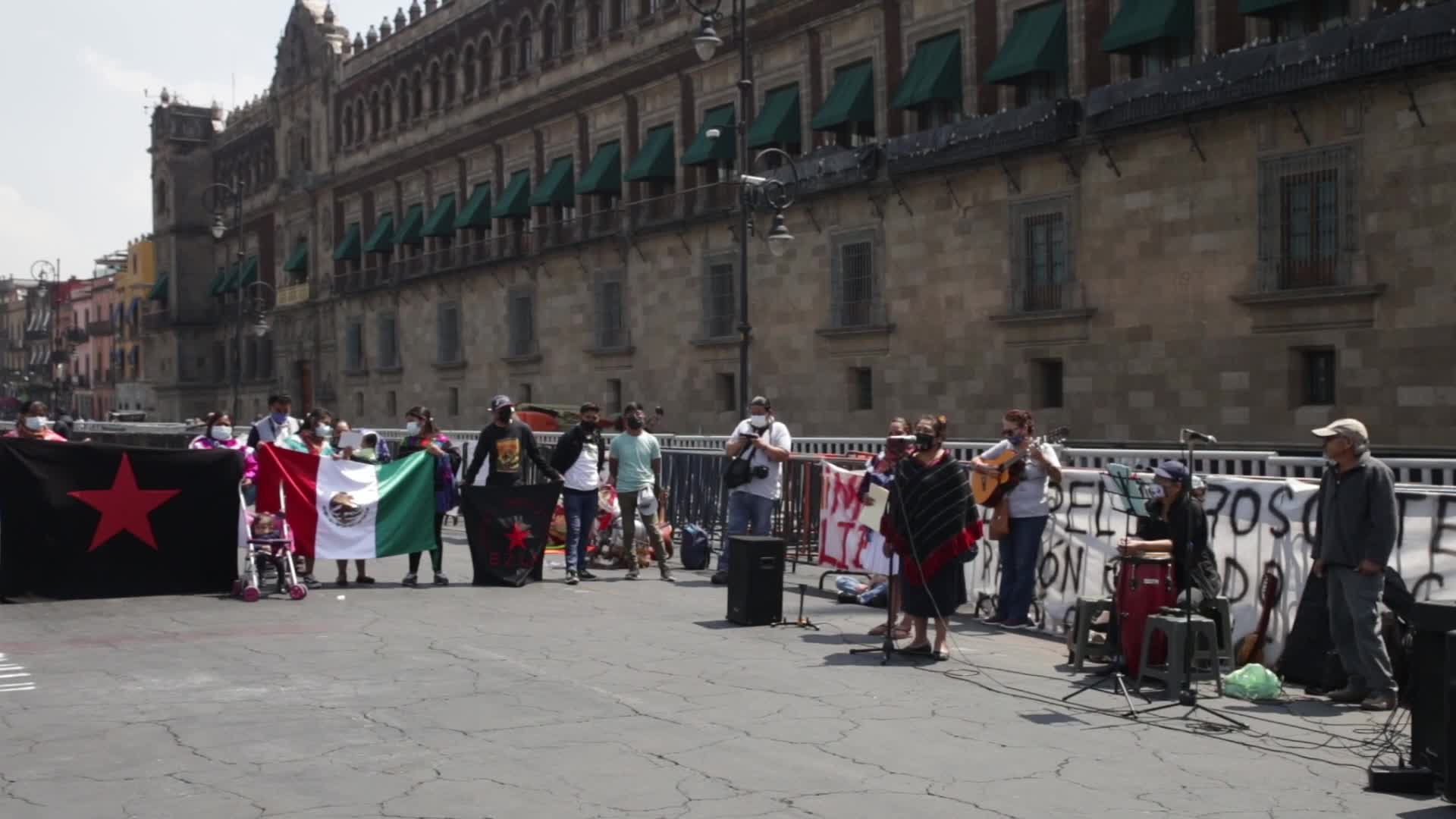 Protest In Mexico City Over Water And The Decriminalization Of Activists