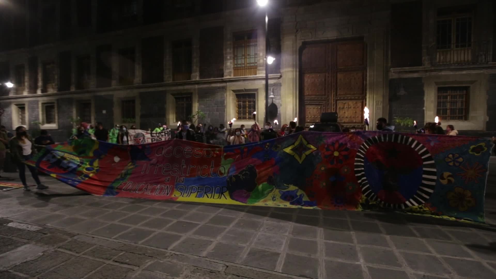 Protest In Mexico City Over Water And The Decriminalization Of Activists
