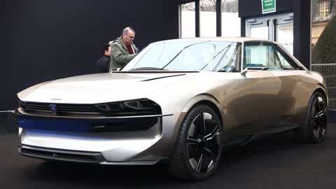 2019 Concept-cars Exhibition And Automobile Design In Paris