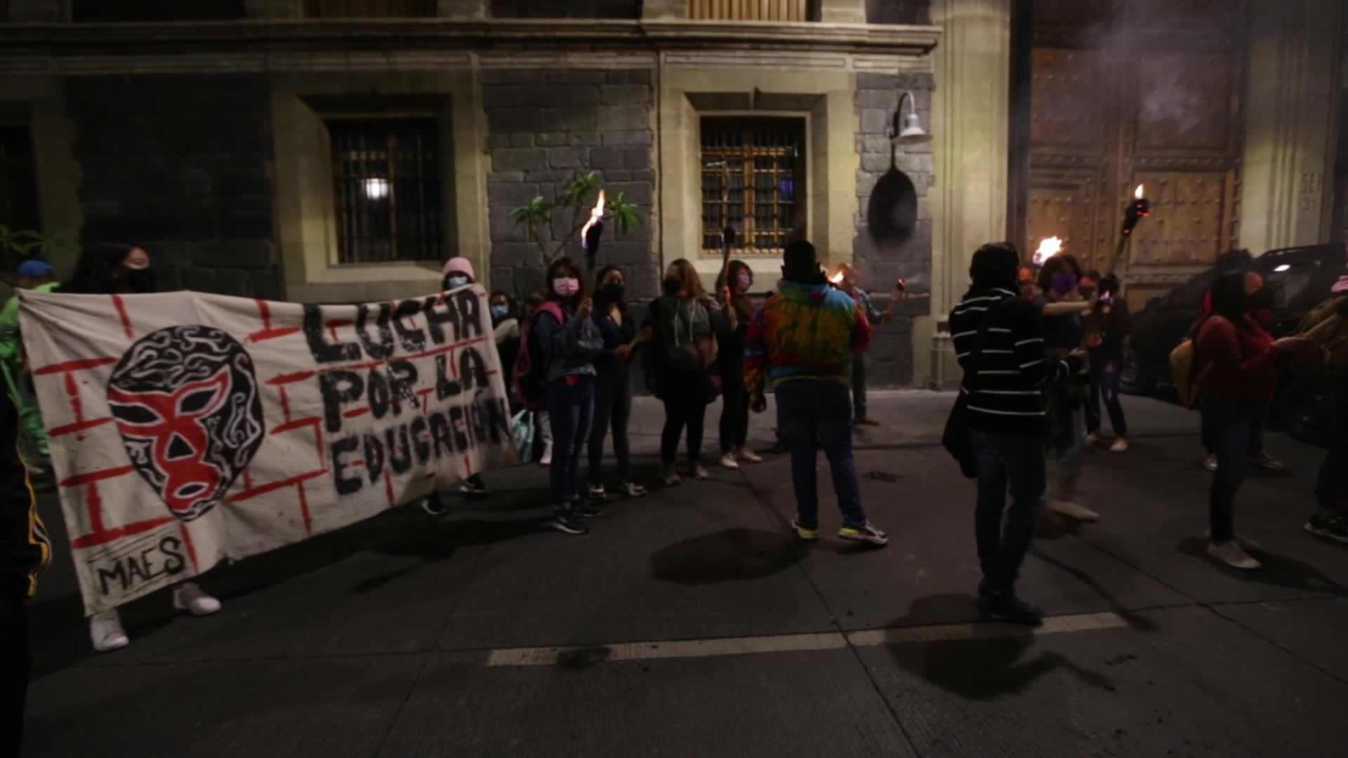 Protest In Mexico City Over Water And The Decriminalization Of Activists