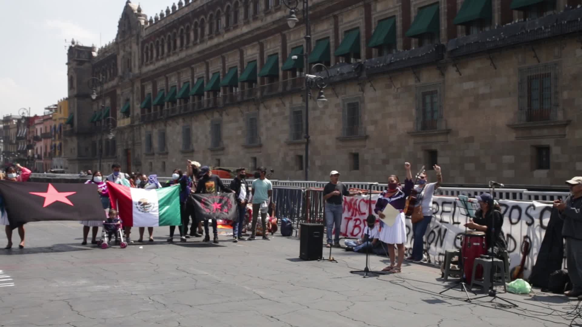 Protest In Mexico City Over Water And The Decriminalization Of Activists
