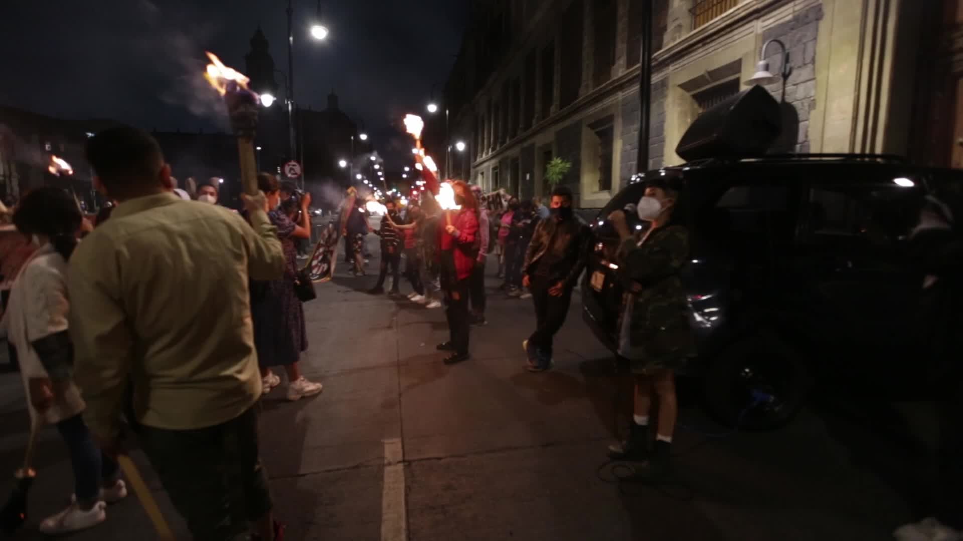 Protest In Mexico City Over Water And The Decriminalization Of Activists