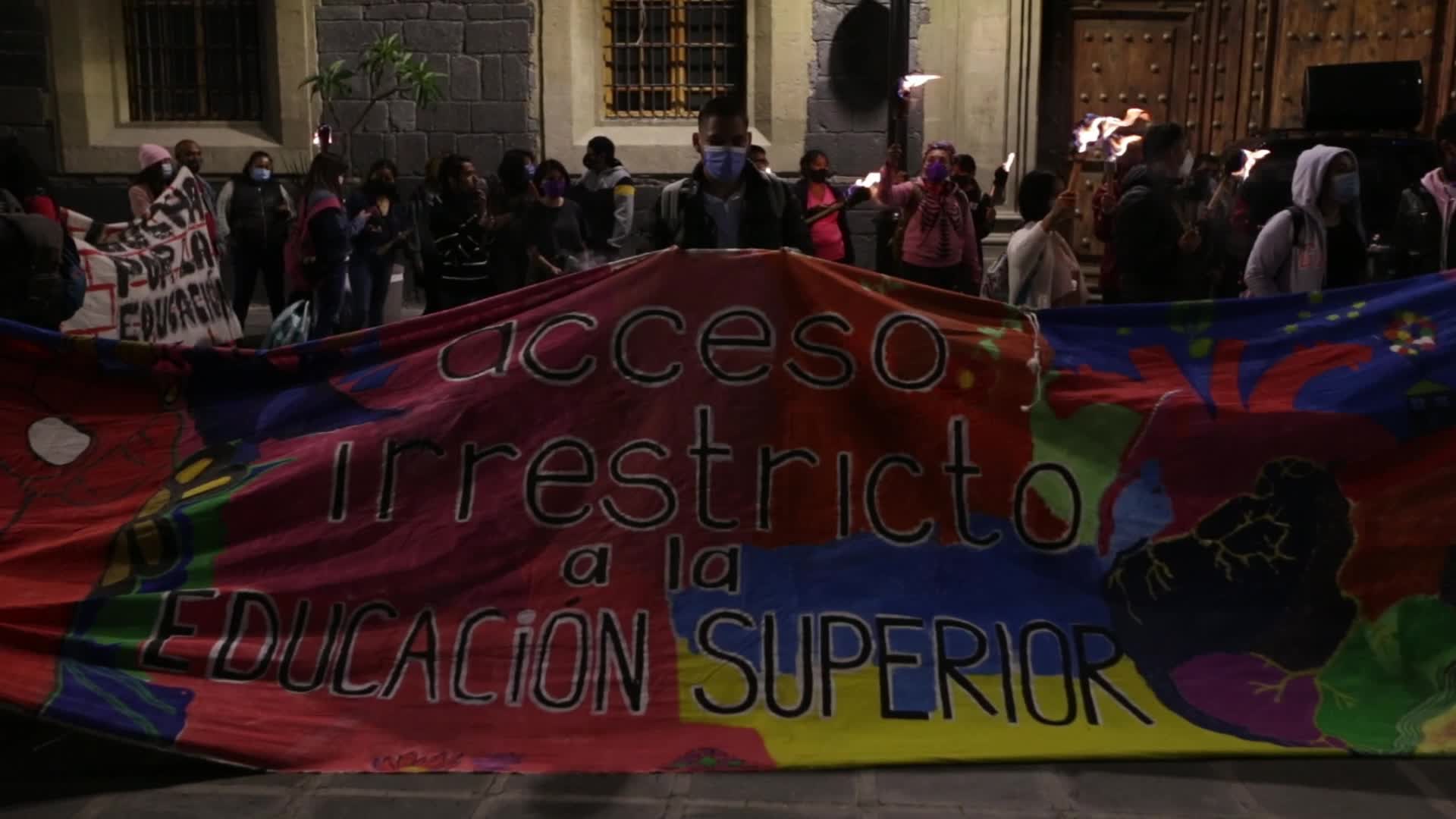 Protest In Mexico City Over Water And The Decriminalization Of Activists