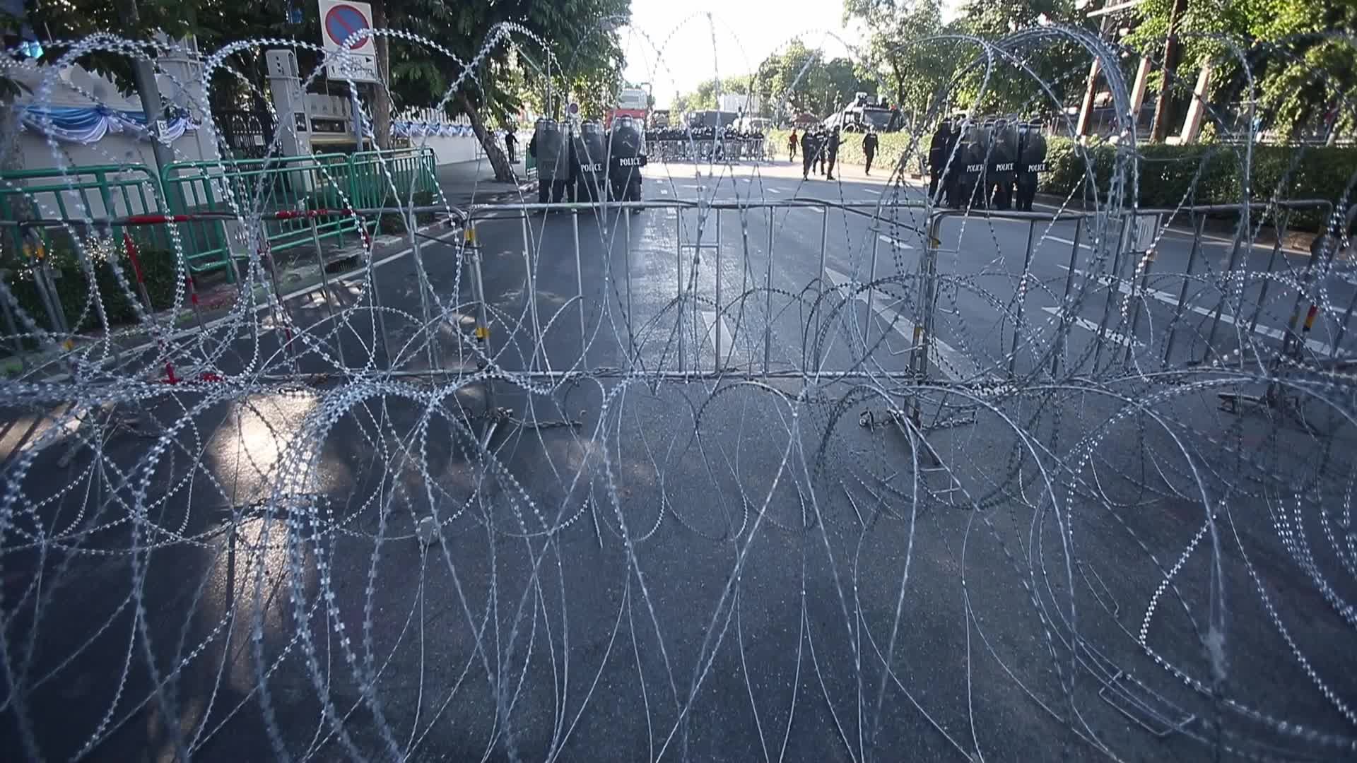 Anti-government protest in Bangkok, Thailand