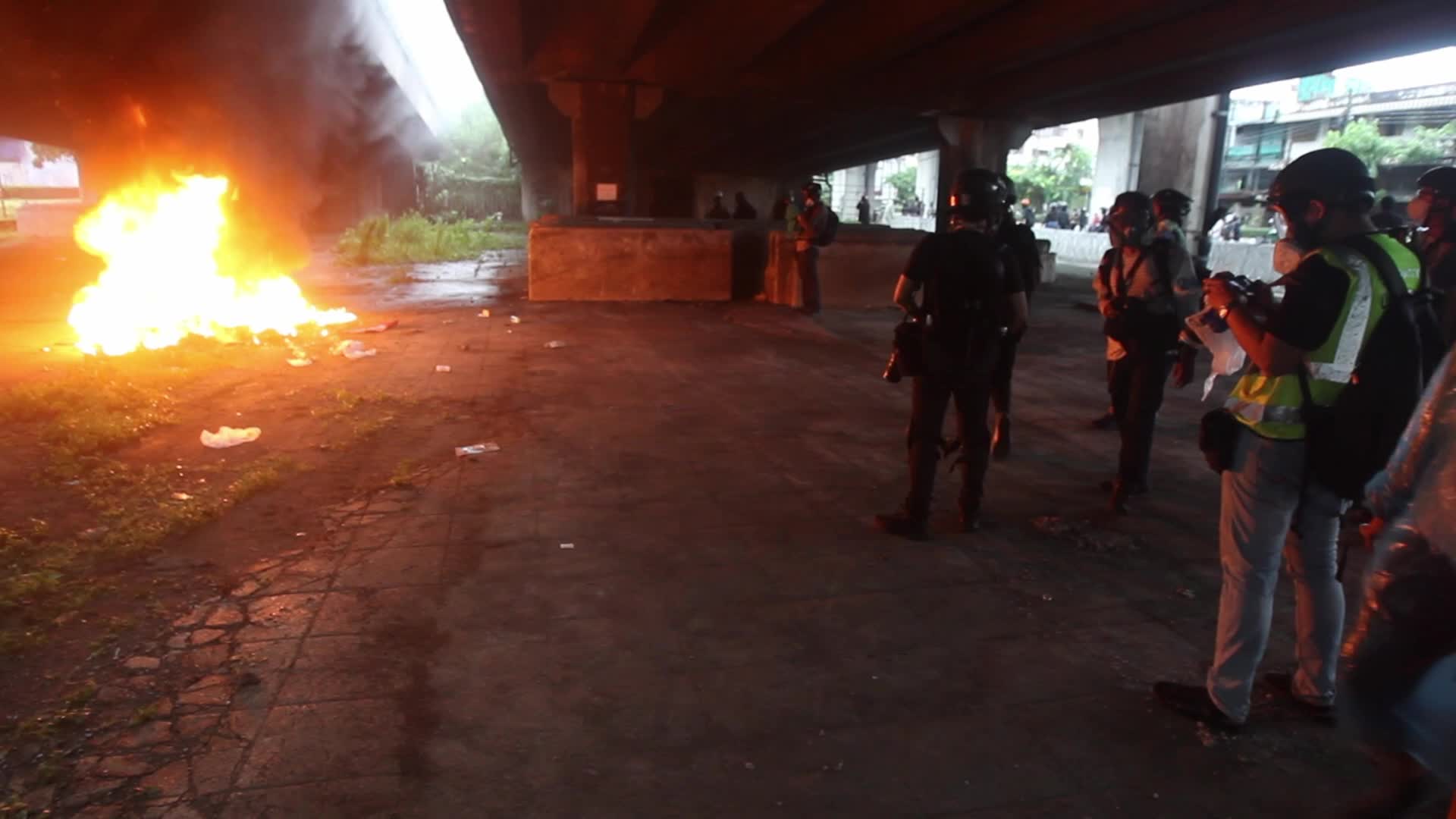 Anti-government protest in Bangkok, Thailand