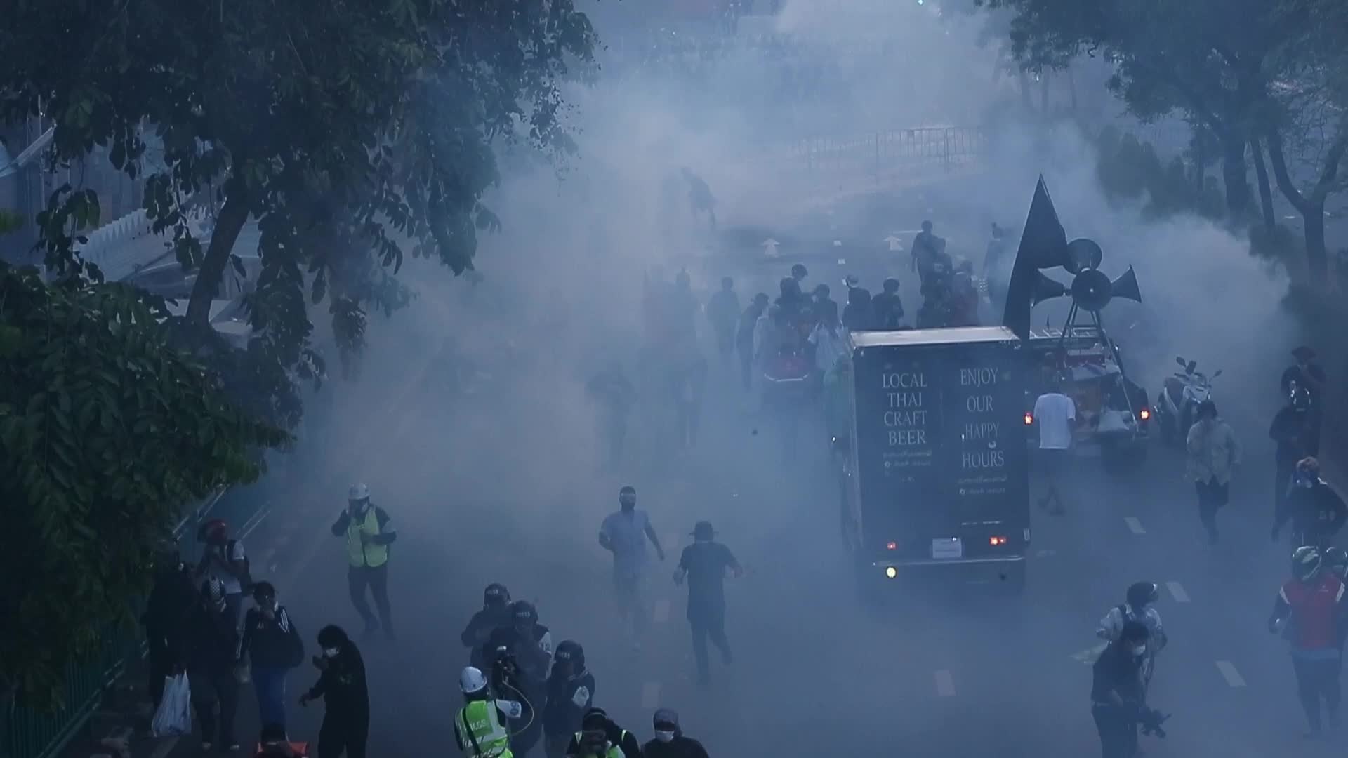 Anti-government protest in Bangkok, Thailand