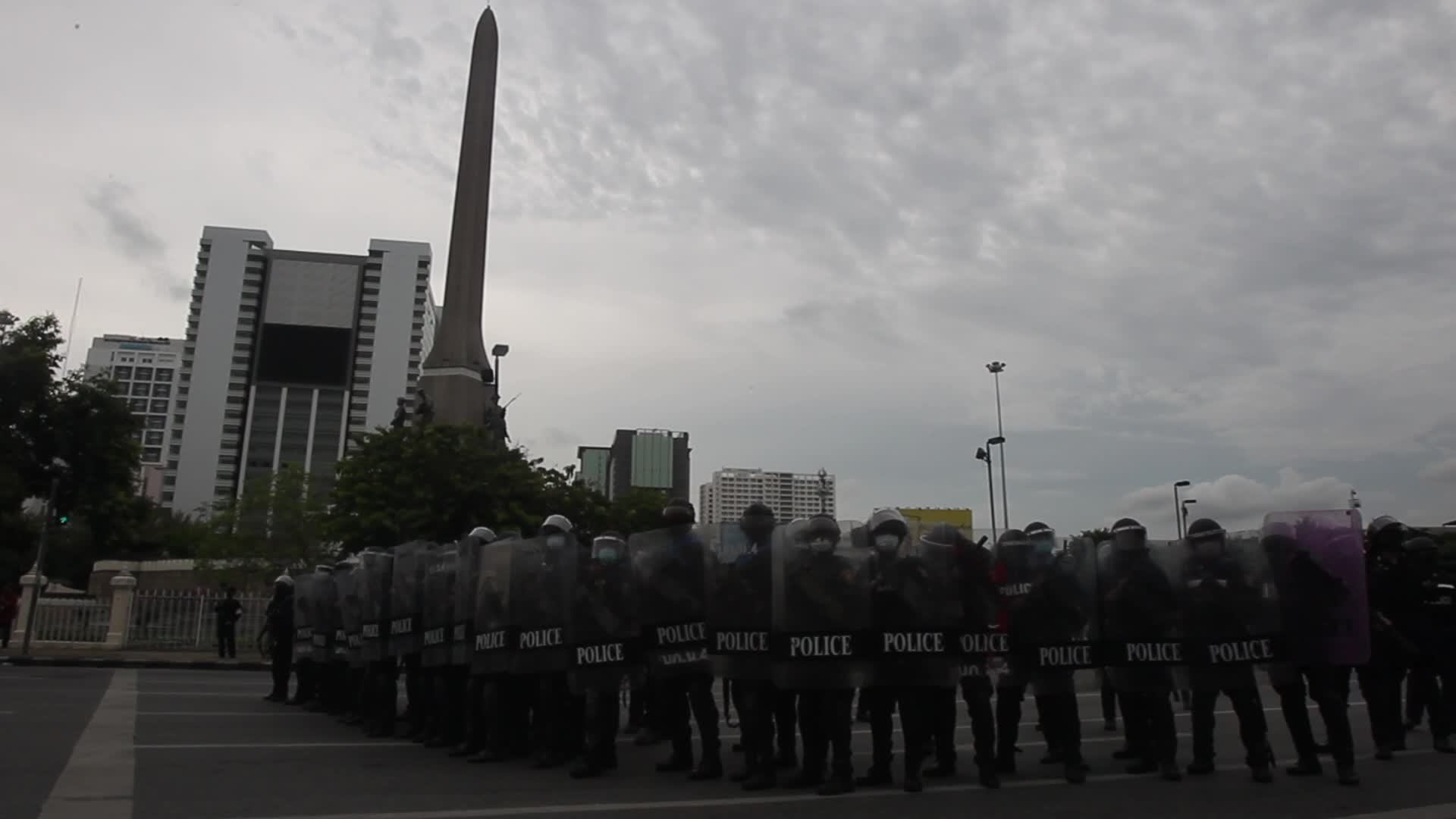 Anti-government protest in Bangkok, Thailand