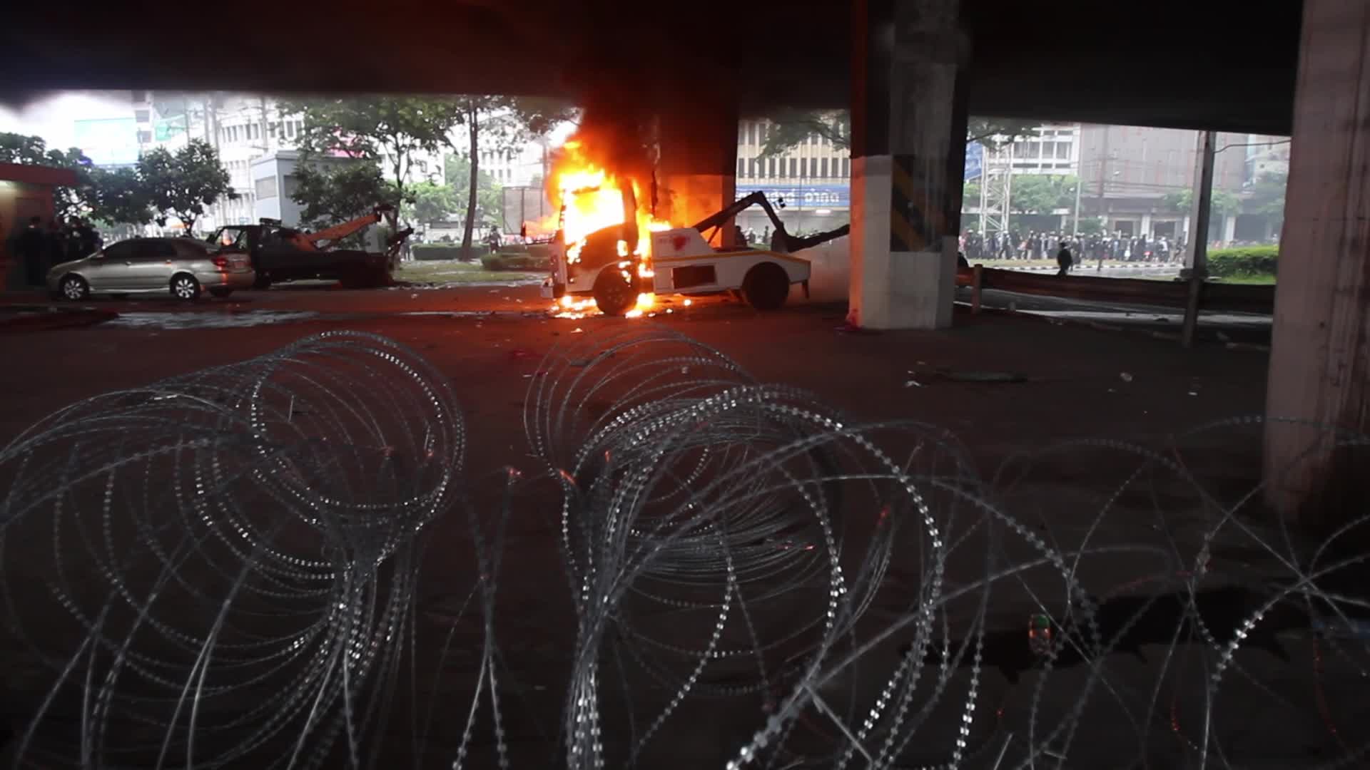 Anti-government protest in Bangkok, Thailand