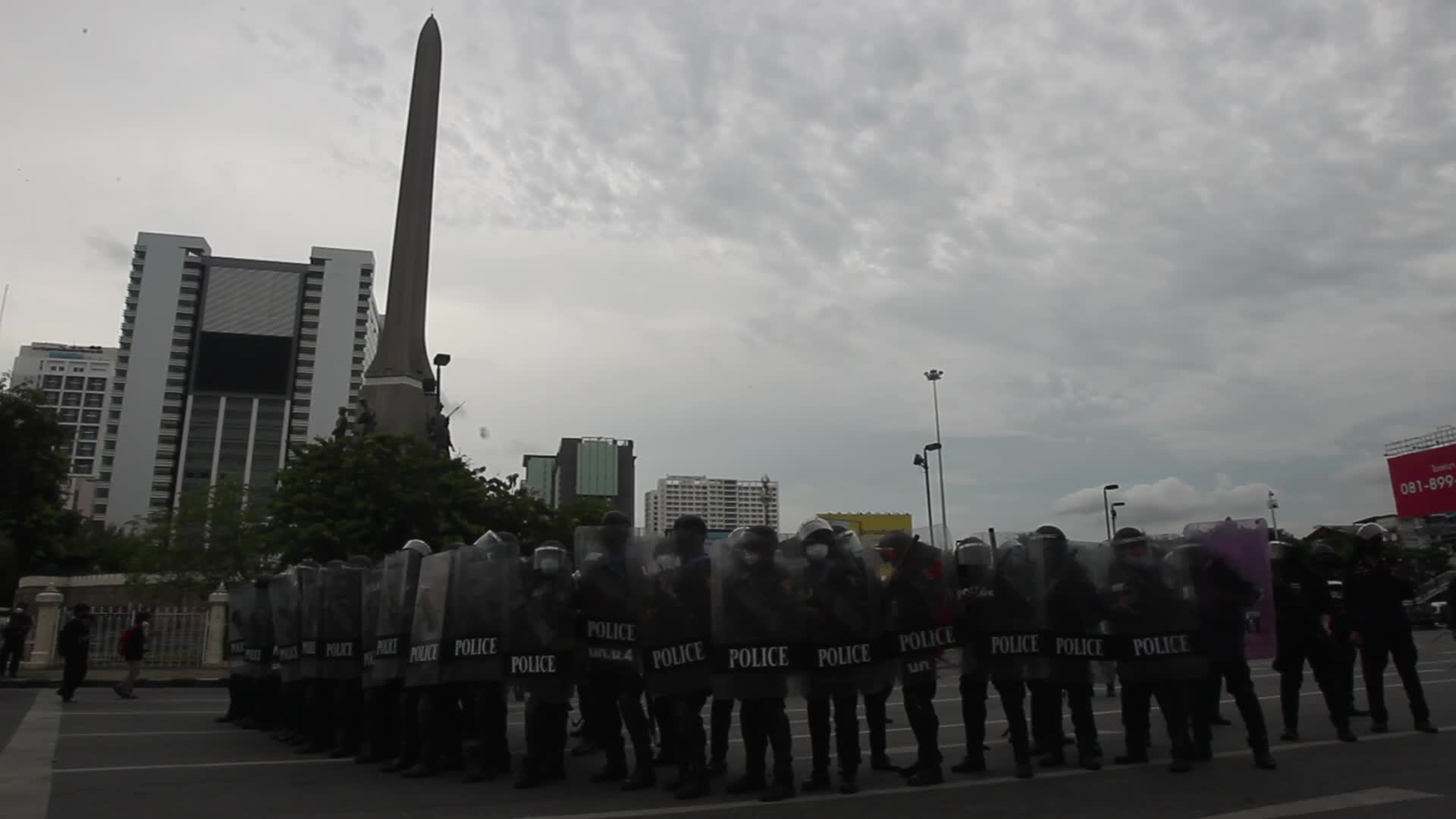 Anti-government protest in Bangkok, Thailand