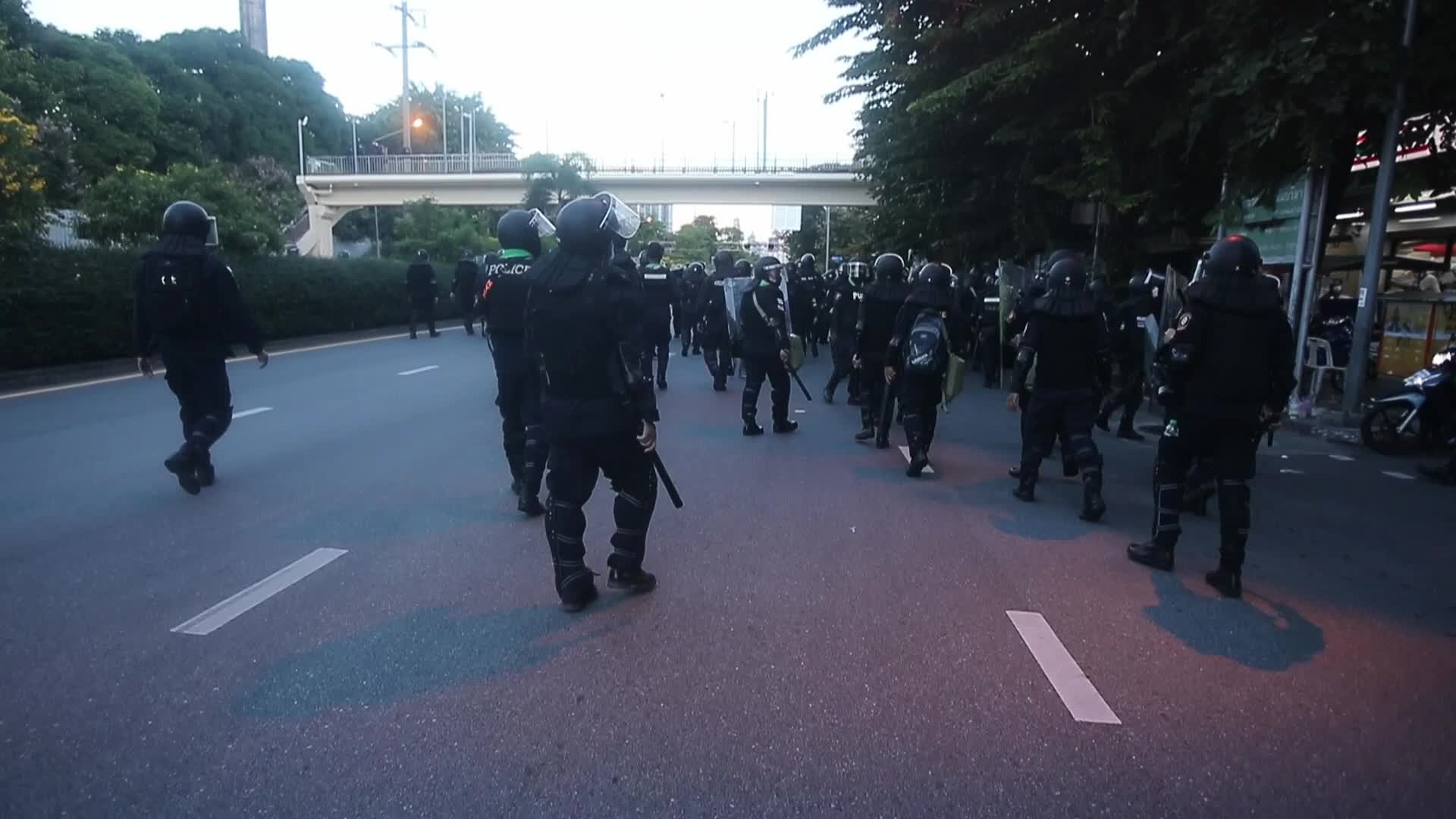 Anti-government protest in Bangkok, Thailand