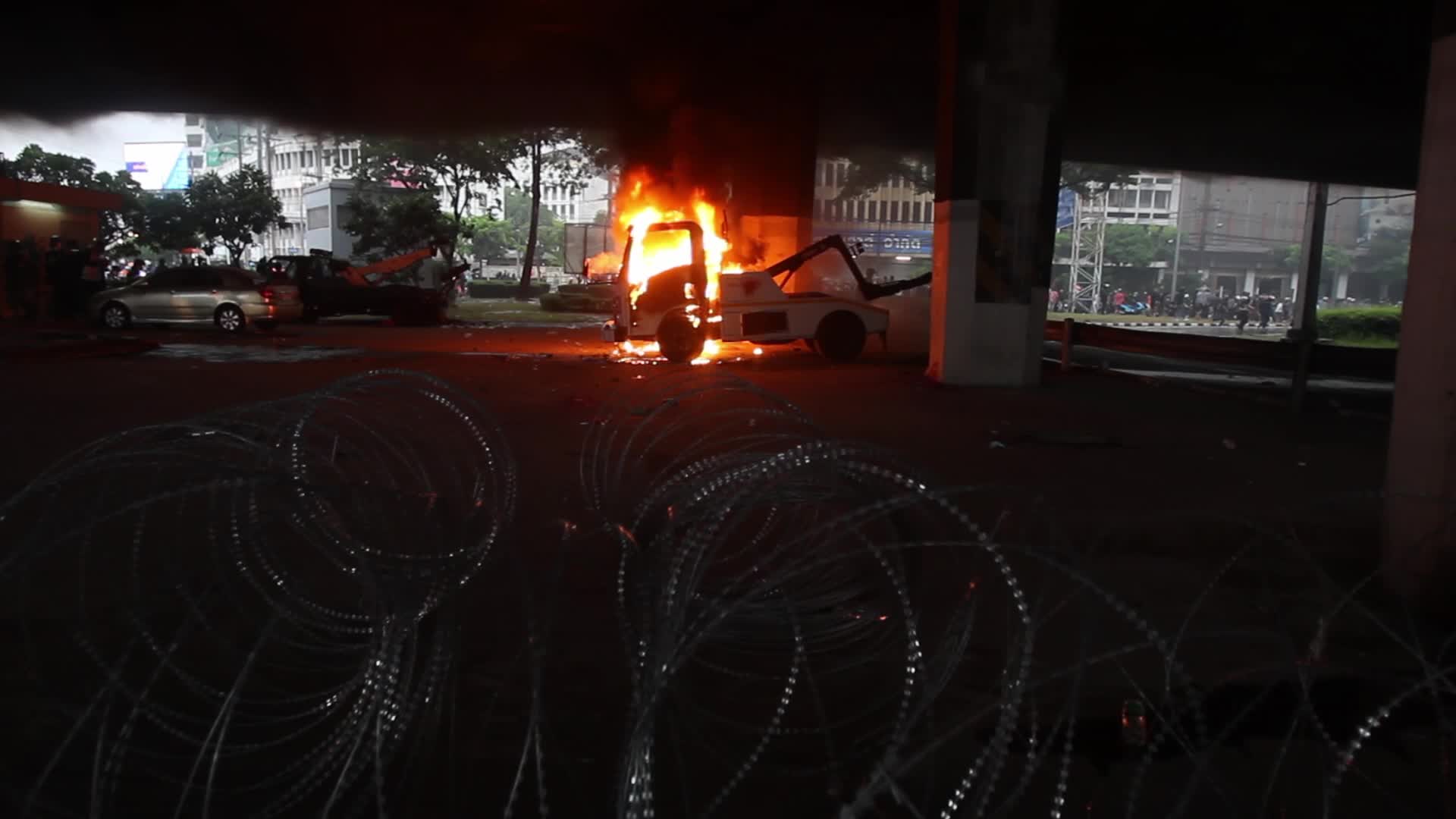 Anti-government protest in Bangkok, Thailand