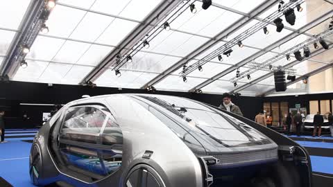 2019 Concept-cars Exhibition And Automobile Design In Paris