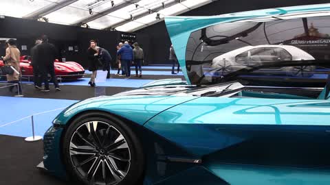 2019 Concept-cars Exhibition And Automobile Design In Paris