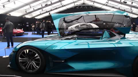 2019 Concept-cars Exhibition And Automobile Design In Paris