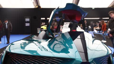 2019 Concept-cars Exhibition And Automobile Design In Paris