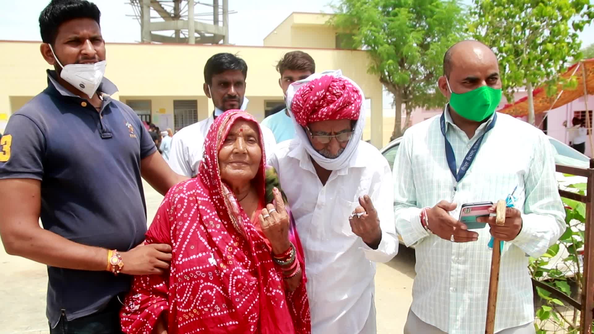 Rajasthan Panchayat Election - First Phase