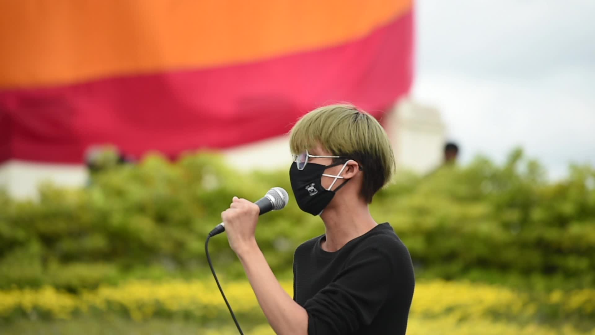 Anti-government rally calling in Bangkok