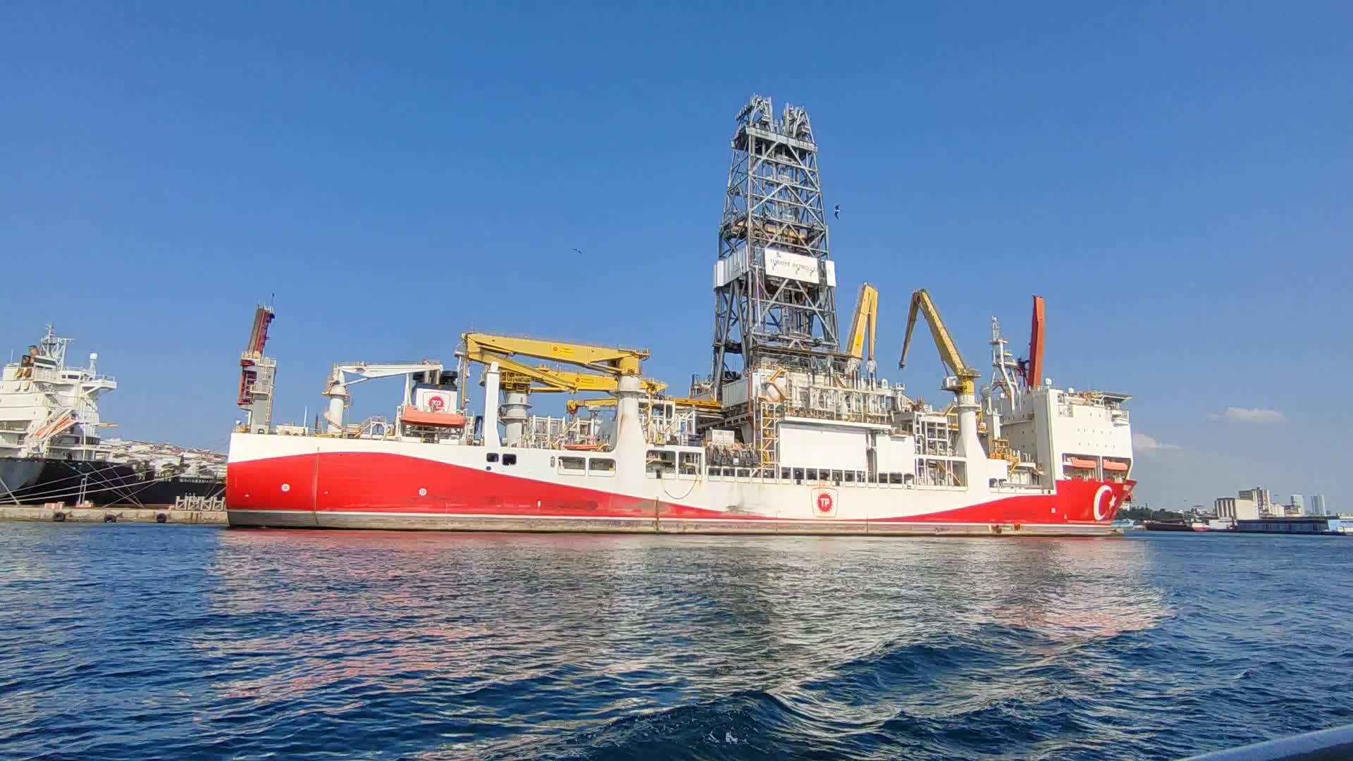 Yavuz, one of Turkey's 3 drilling vessels