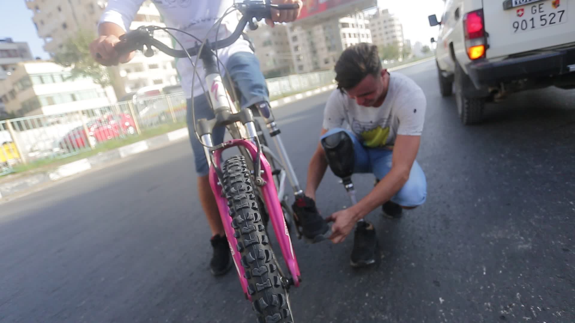 Paracycling in Gaza