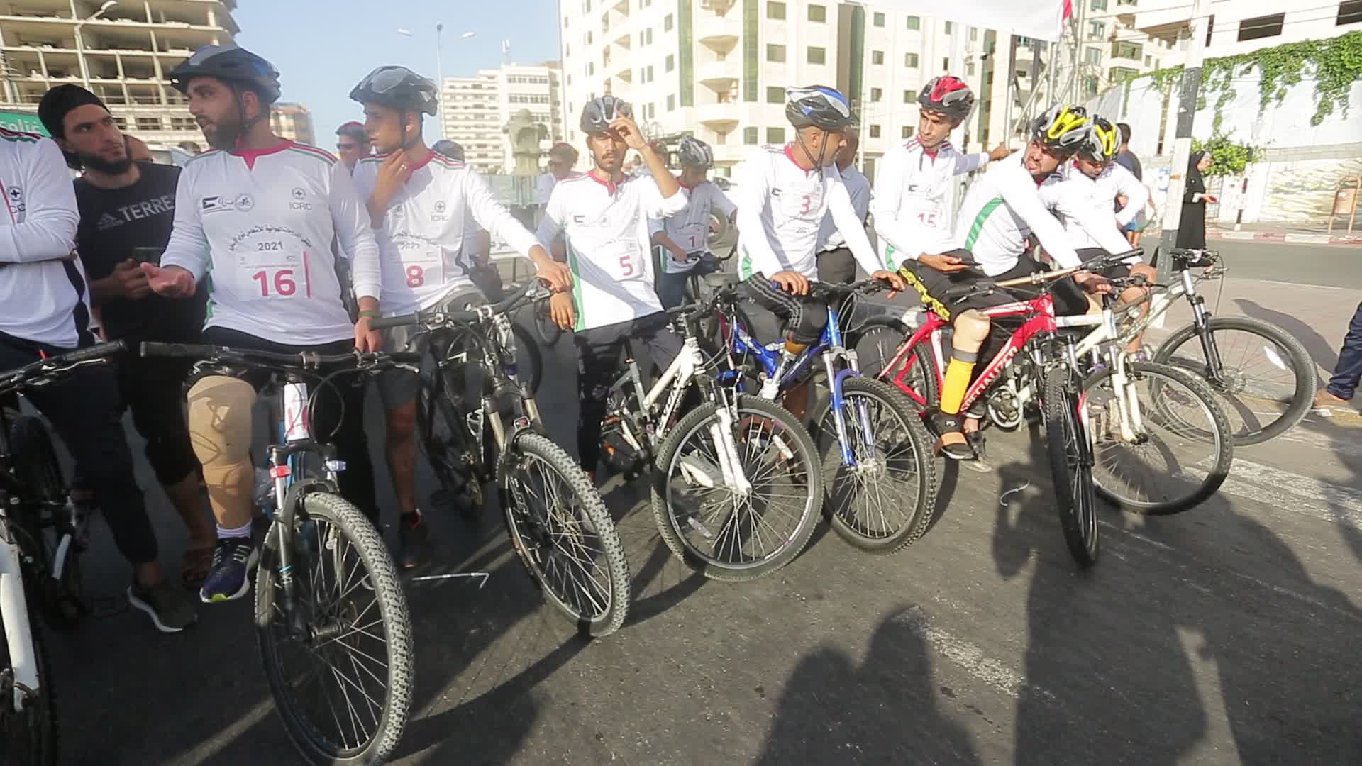 Paracycling in Gaza
