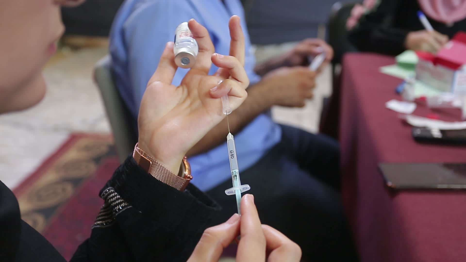 Coronavirus Vaccination In Gaza, Palestine