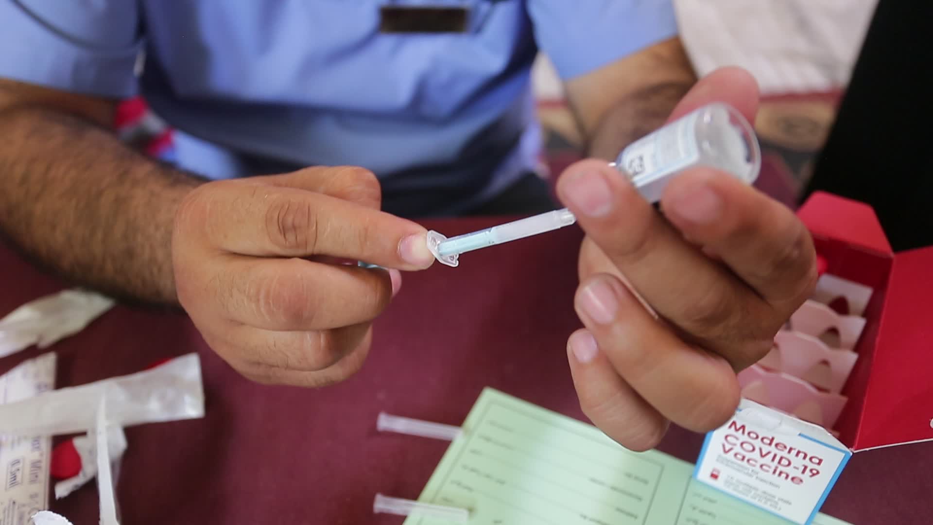 Coronavirus Vaccination In Gaza, Palestine