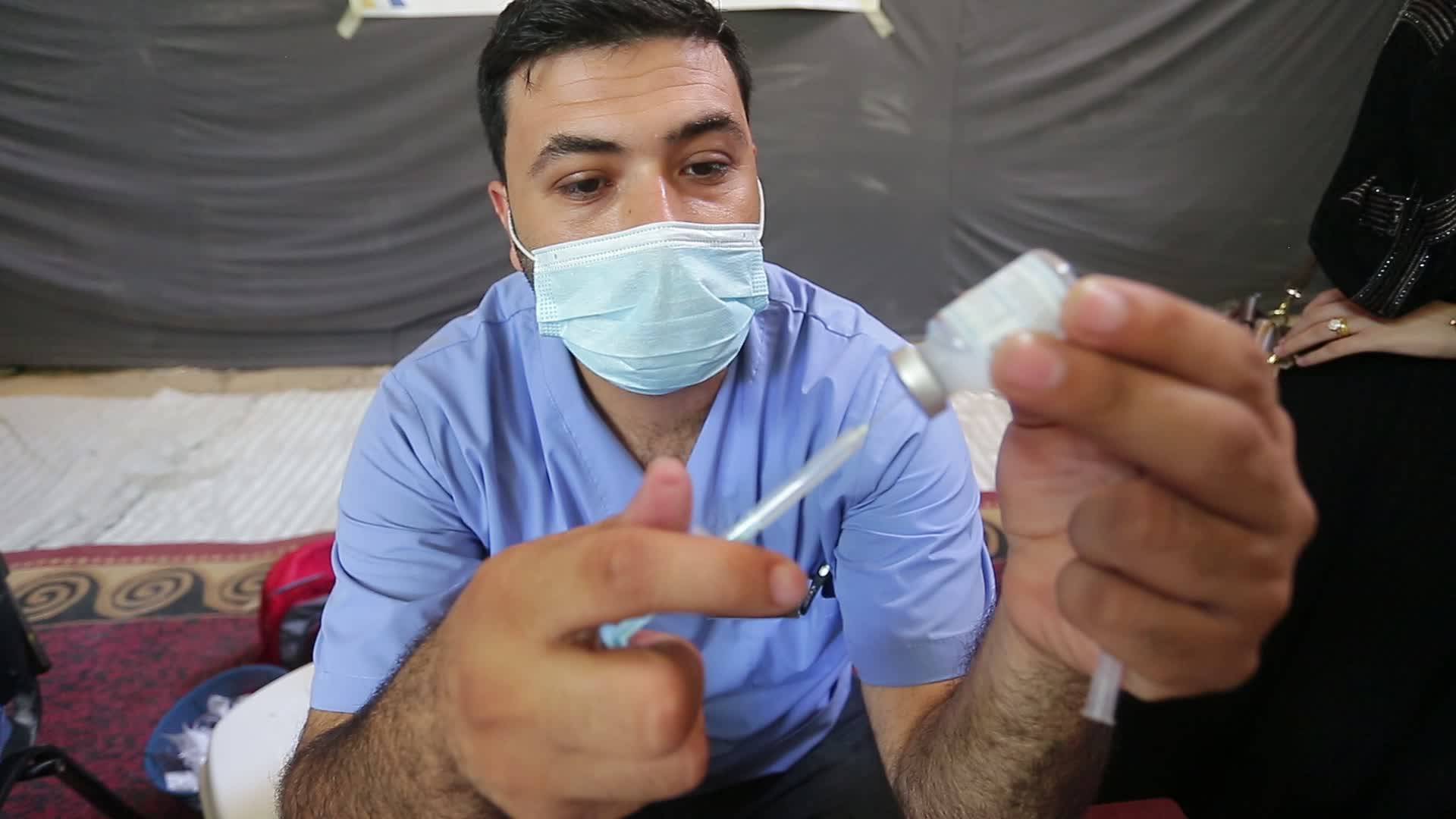 Coronavirus Vaccination In Gaza, Palestine