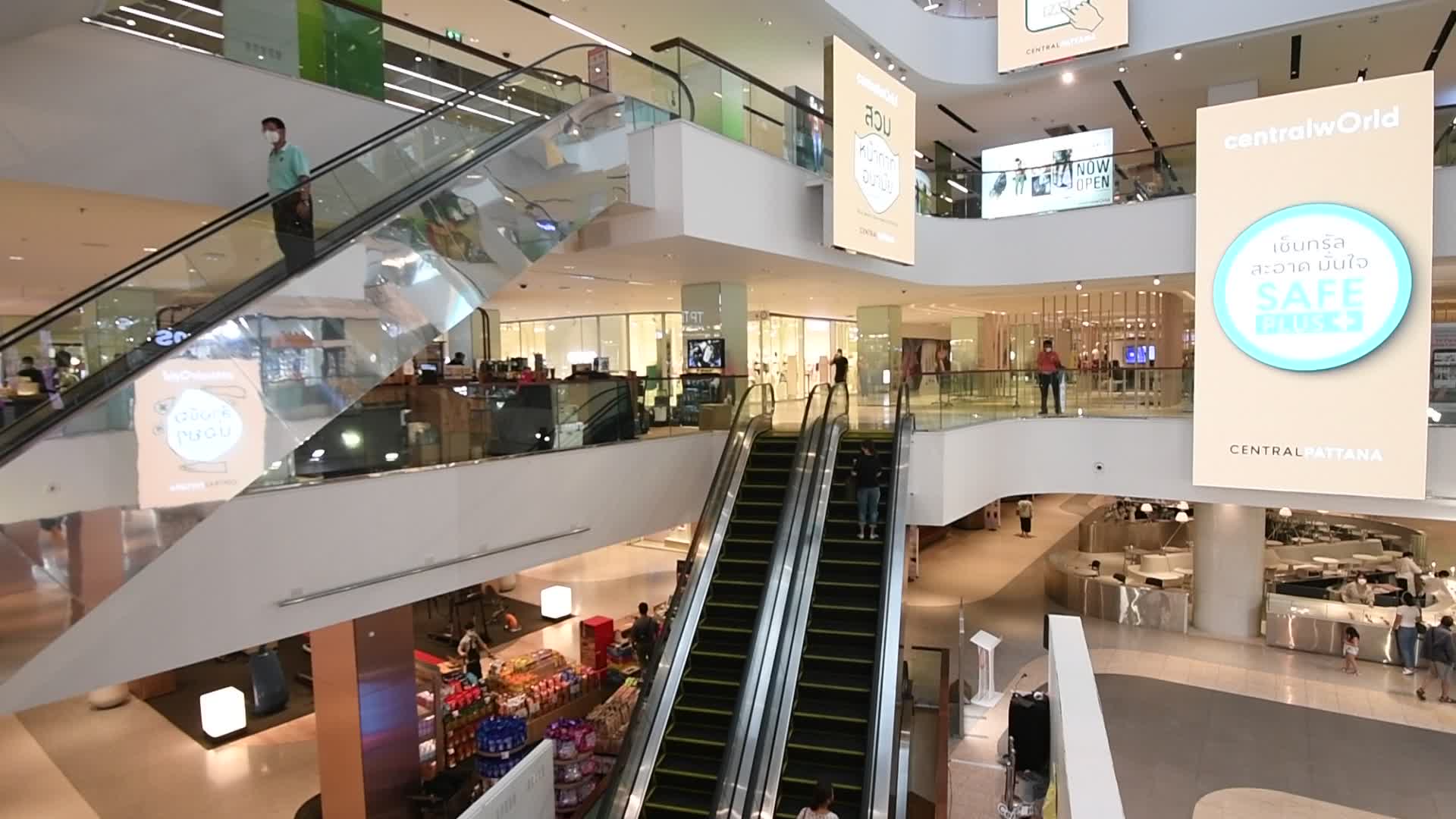Shopping Malls In Bangkok Reopen Amid COVID-19 Crisis In Thailand