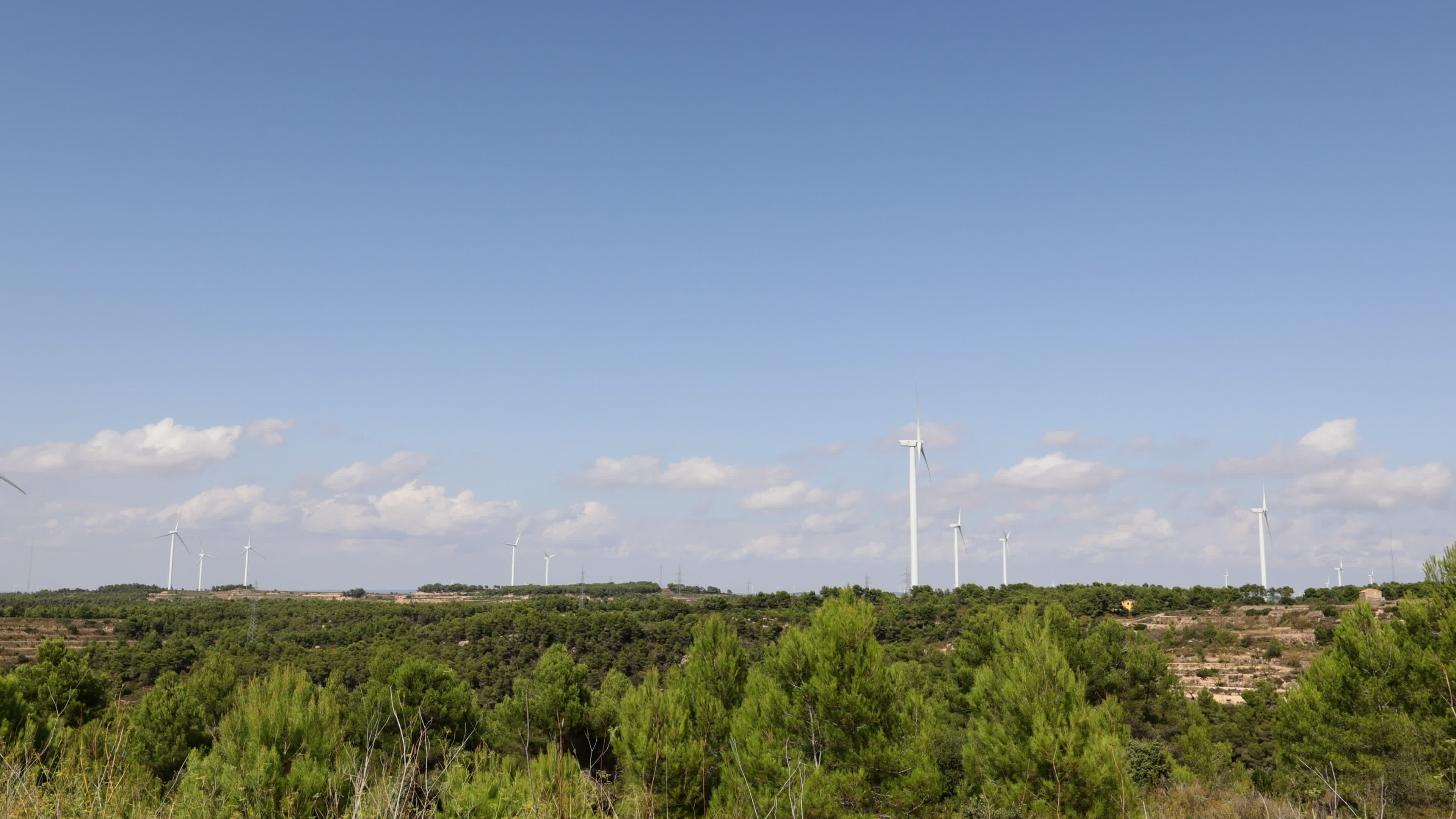 Wind Power Station in Spain