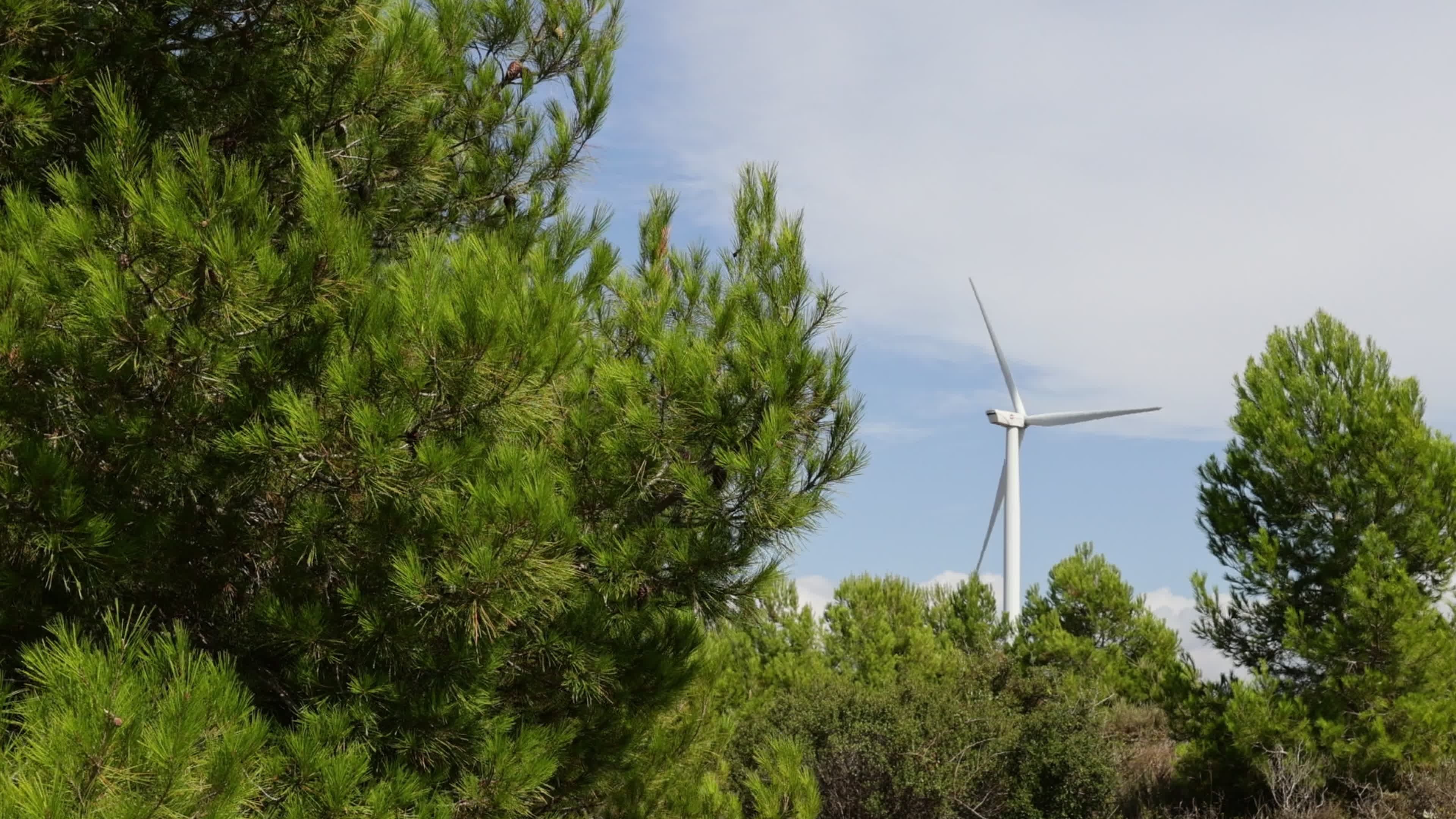 Wind Power Station in Spain